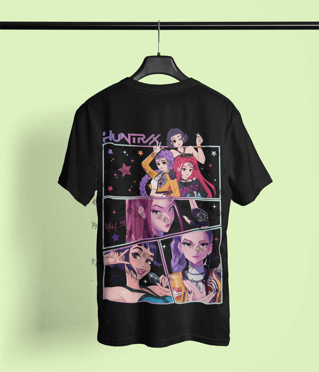 K - Pop Demon Hunter DTF Transfer | Ready - to - Press Anime - Inspired Design - KT SUBLIMATION, DTF AND MORE LLC