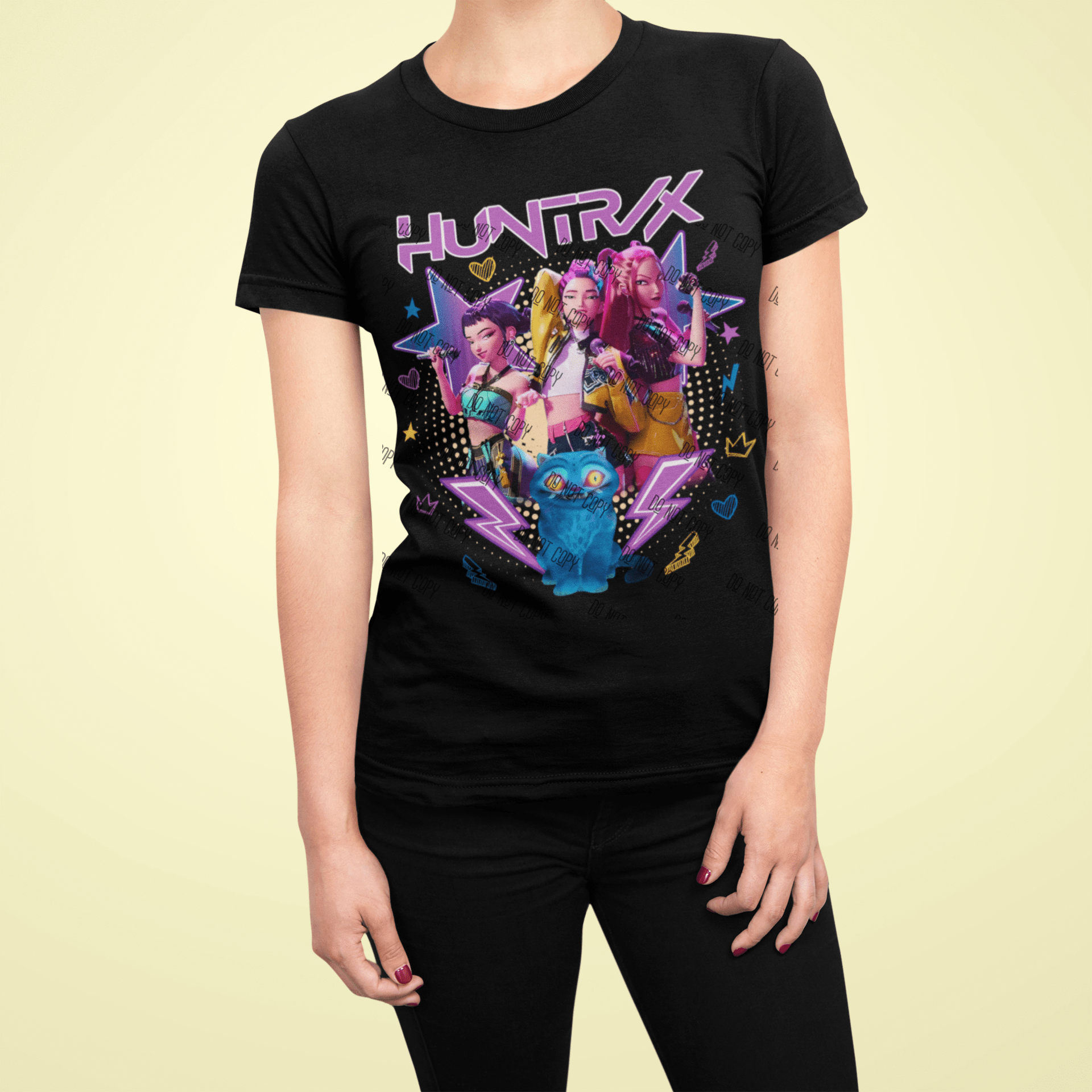 K - Pop Demon Hunter DTF Transfer | Ready - to - Press Anime - Inspired Design - KT SUBLIMATION, DTF AND MORE LLC