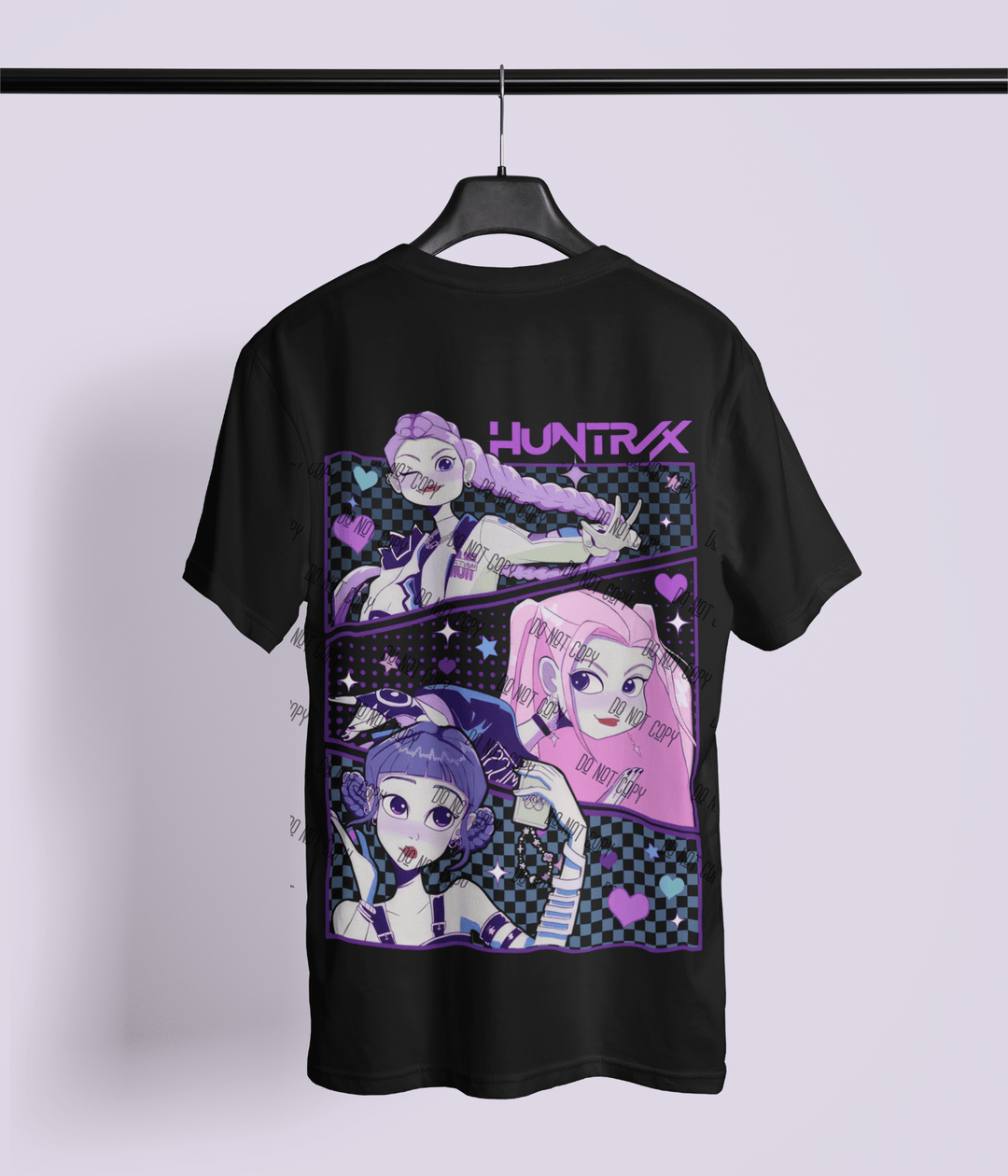 K - Pop Demon Hunter DTF Transfer | Ready - to - Press Anime - Inspired Design - KT SUBLIMATION, DTF AND MORE LLC