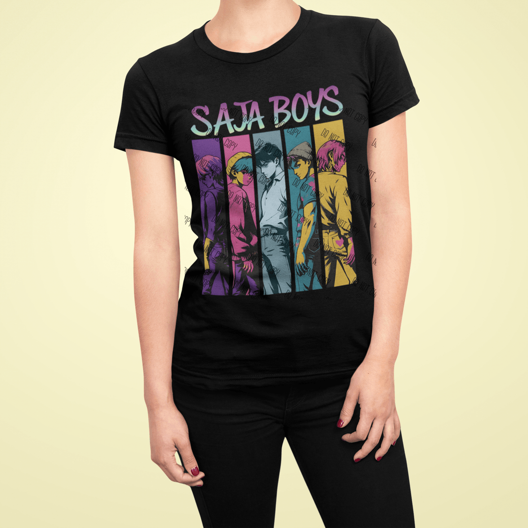 K - Pop Demon Hunter DTF Transfer | Ready - to - Press Anime - Inspired Design - KT SUBLIMATION, DTF AND MORE LLC