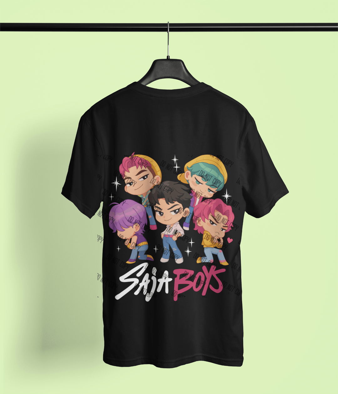 K - Pop Demon Hunter DTF Transfer | Ready - to - Press Anime - Inspired Design - KT SUBLIMATION, DTF AND MORE LLC