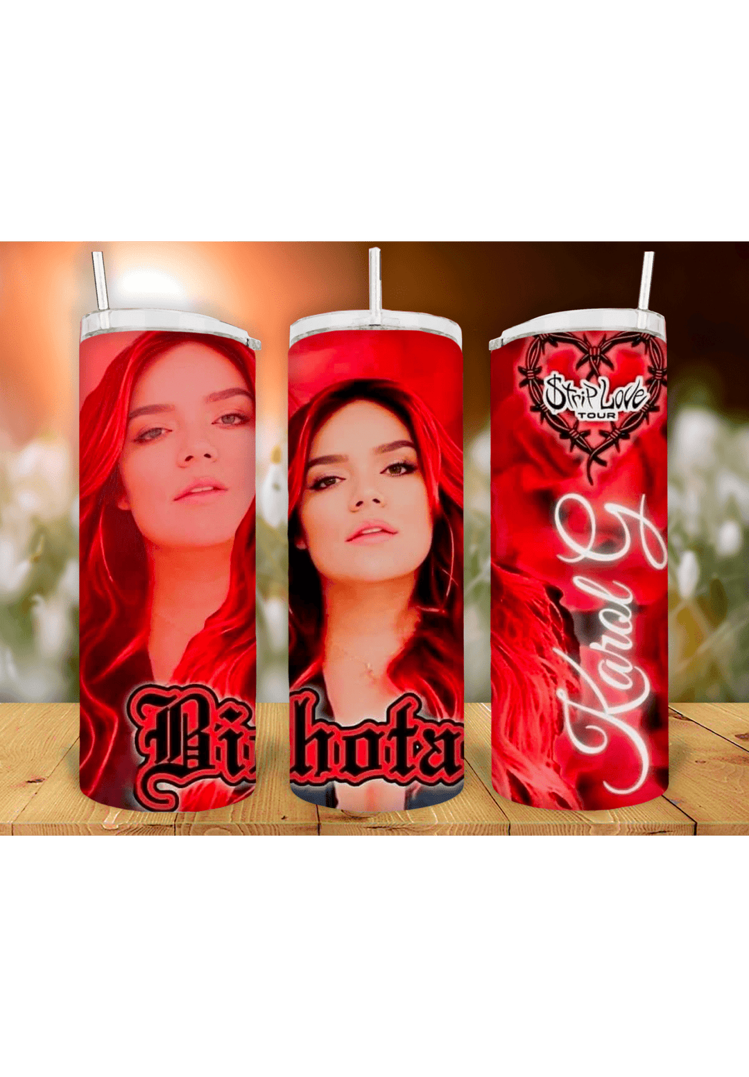 Karol G 20oz sublimation print - KT SUBLIMATION, DTF AND MORE LLC