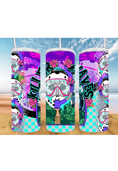 Killer Waves Summer Boys 20oz Tumbler Sublimation Print - KT SUBLIMATION, DTF AND MORE LLC