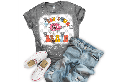 Kiss your brain DTF ready to press transfer - KT SUBLIMATION, DTF AND MORE LLC