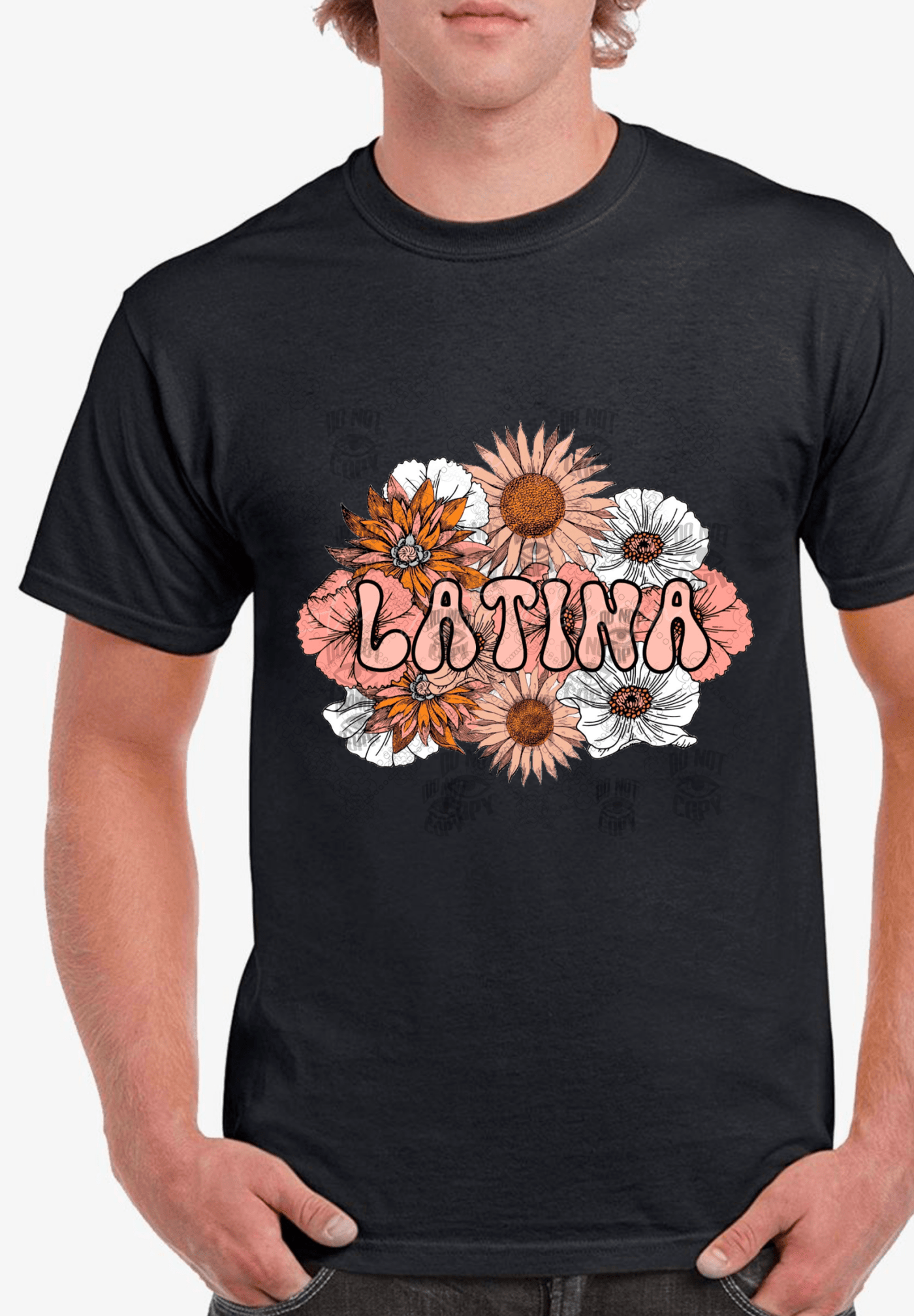 Latina DTF latin ready to press transfer - KT SUBLIMATION, DTF AND MORE LLC