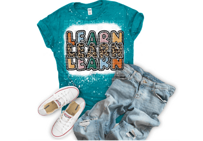 Learn, learn, learn DTF ready to press transfer - KT SUBLIMATION, DTF AND MORE LLC