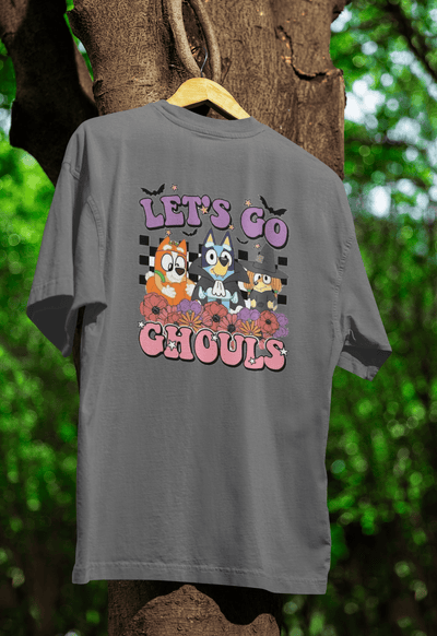 Let's go Ghouls Bluey DTF - KT SUBLIMATION, DTF AND MORE LLC