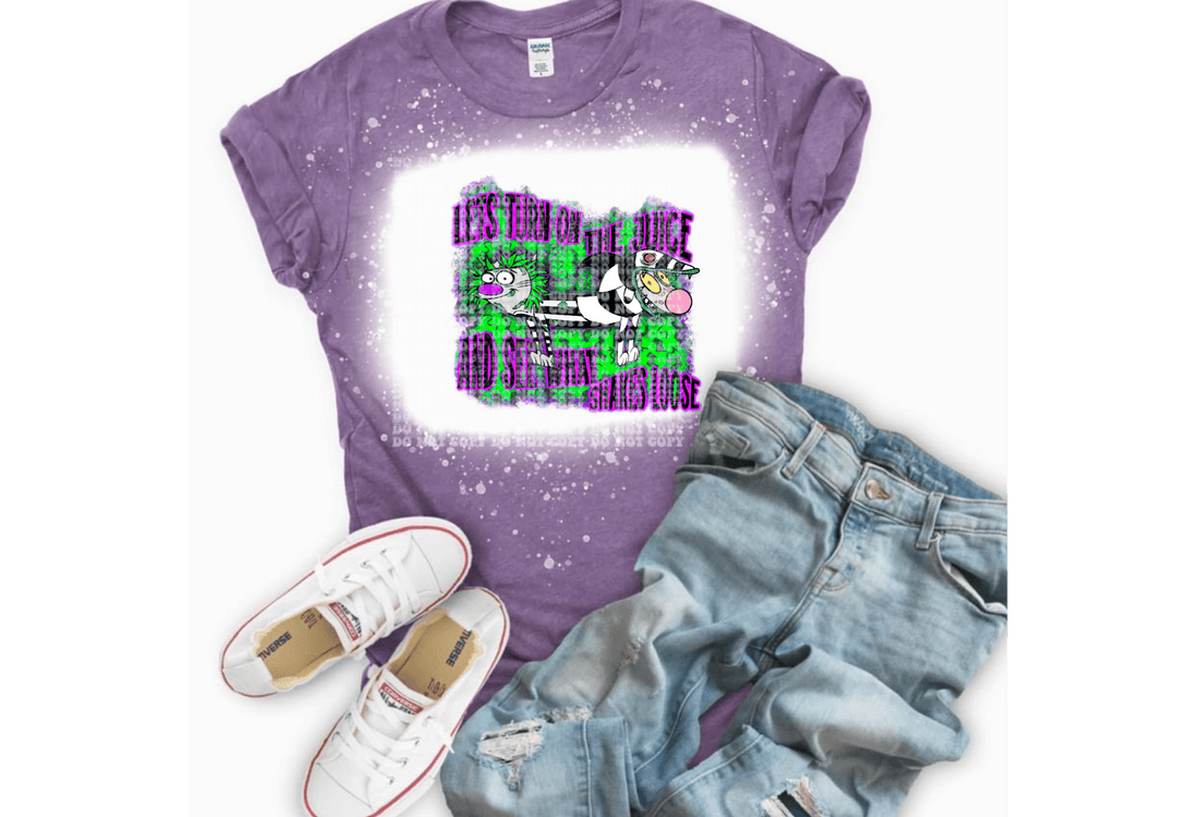 Let’s turn on the juice Halloween DTF - KT SUBLIMATION, DTF AND MORE LLC