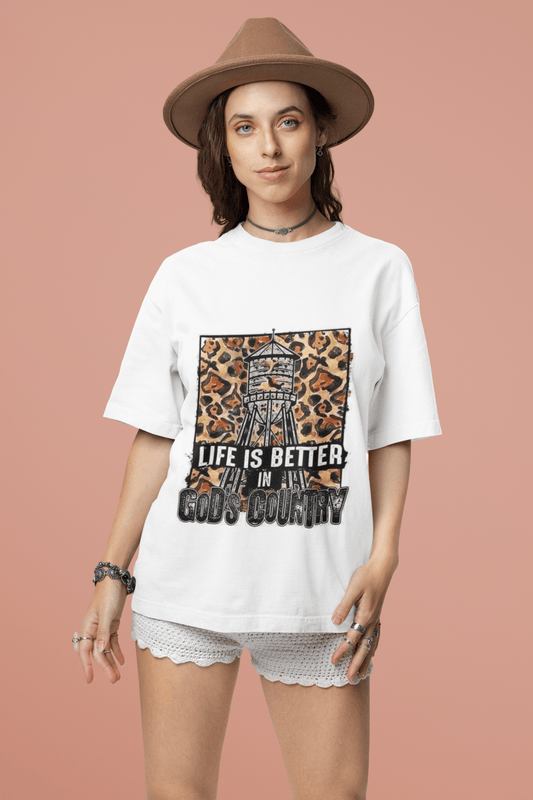 Life is better in Gods Country DTF - KT SUBLIMATION, DTF AND MORE LLC