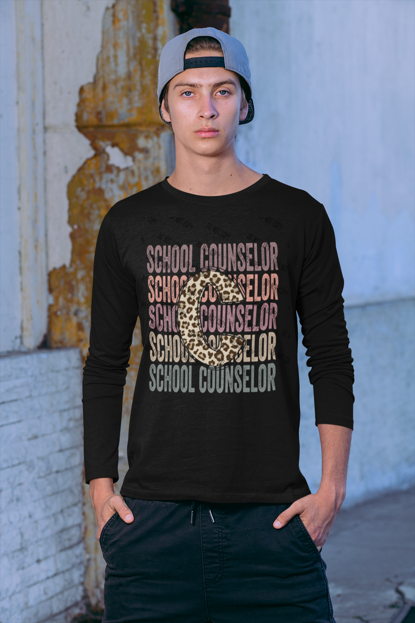 Counselor DTF Transfer | Ready to Press Mental Health & School Design