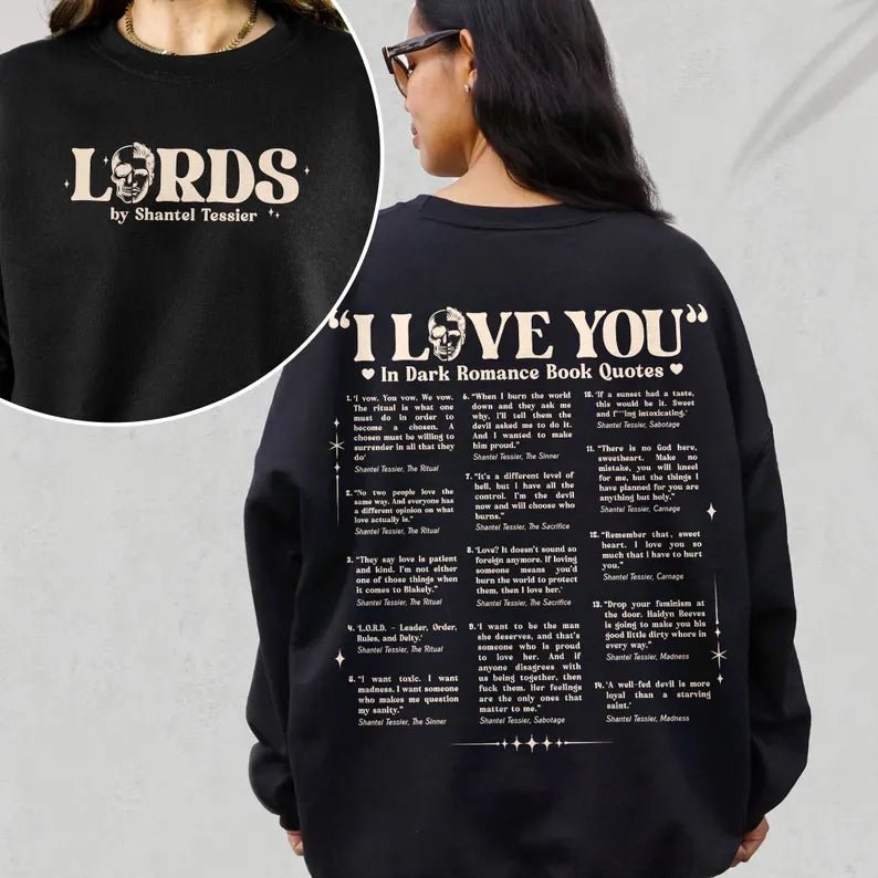 Lords DTF Transfer – Dark Romance - Inspired Print for Custom Apparel - KT SUBLIMATION, DTF AND MORE LLC