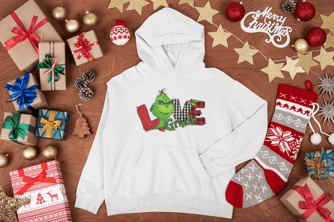Love Grinch Design, Direct to Film Transfer, Christmas DTF - KT SUBLIMATION, DTF AND MORE LLC