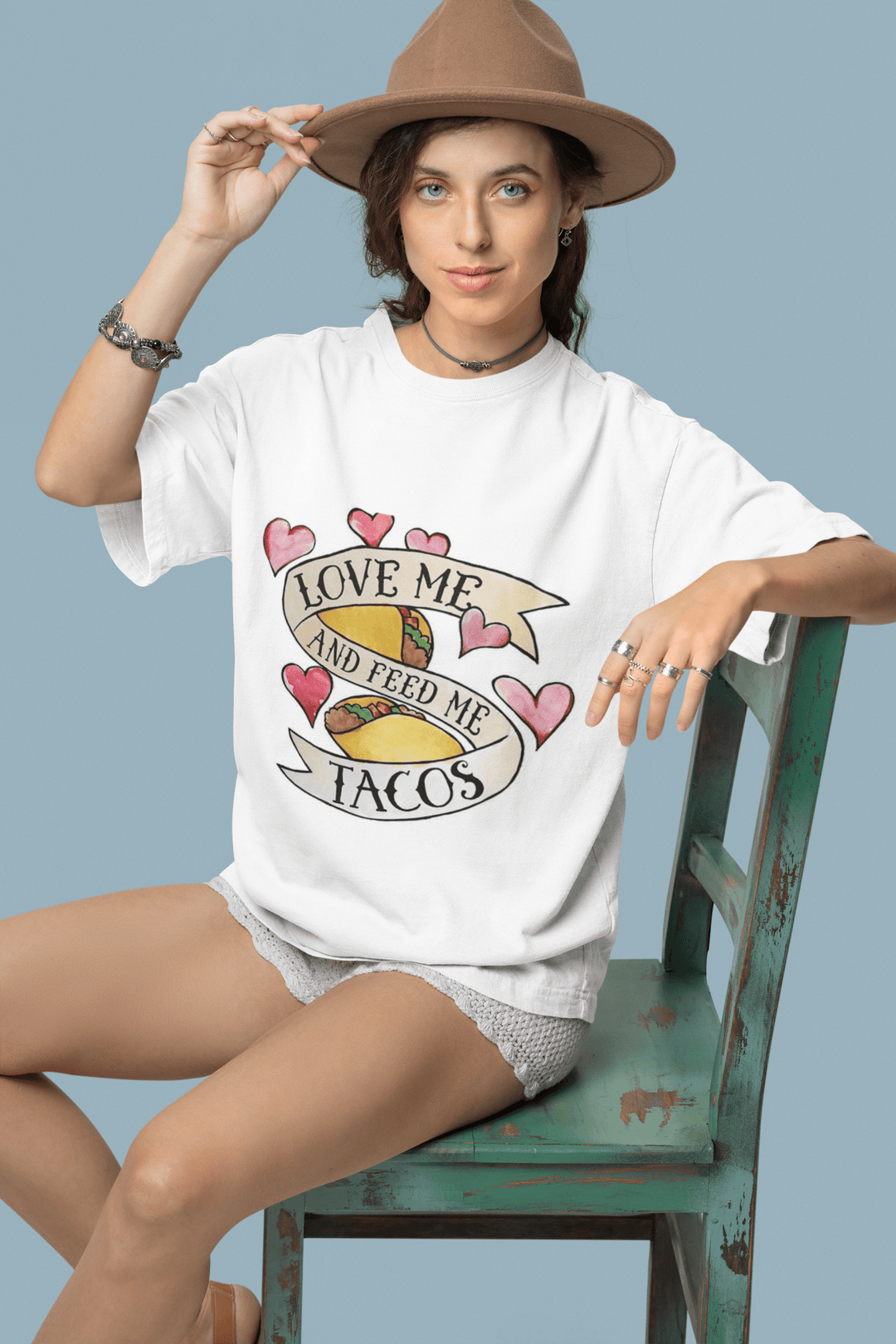 Love me and Feed me Tacos DTF - KT SUBLIMATION, DTF AND MORE LLC