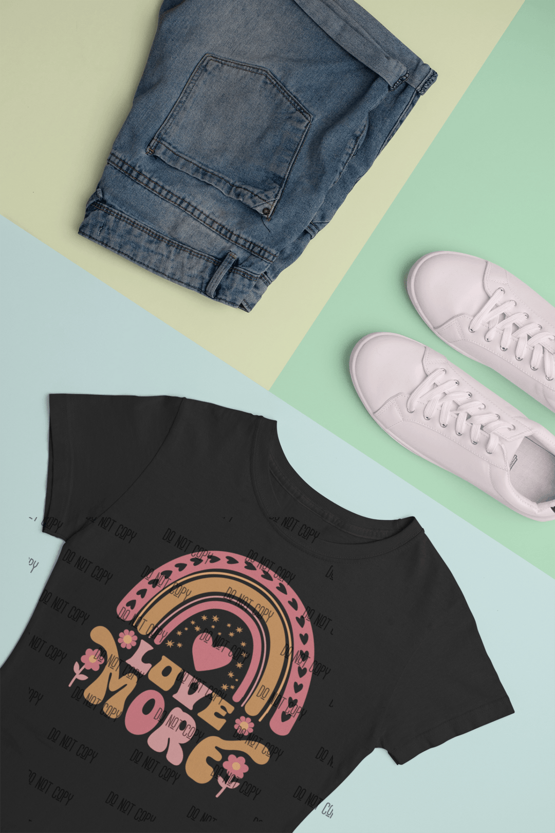 Love More DTF Transfer – Ready to Press 💖✨ - KT SUBLIMATION, DTF AND MORE LLC