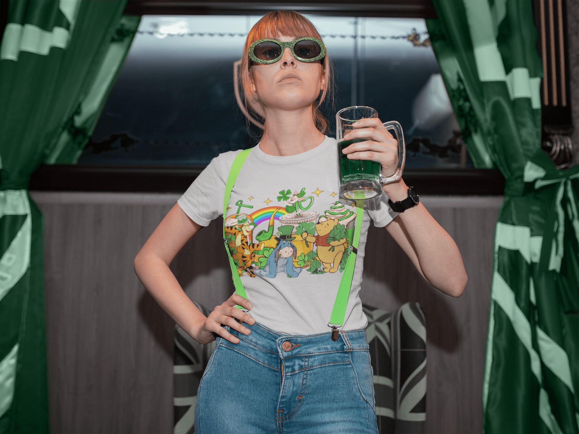 Lucky" DTF Transfer – Bring a Touch of Luck to Your Wardrobe