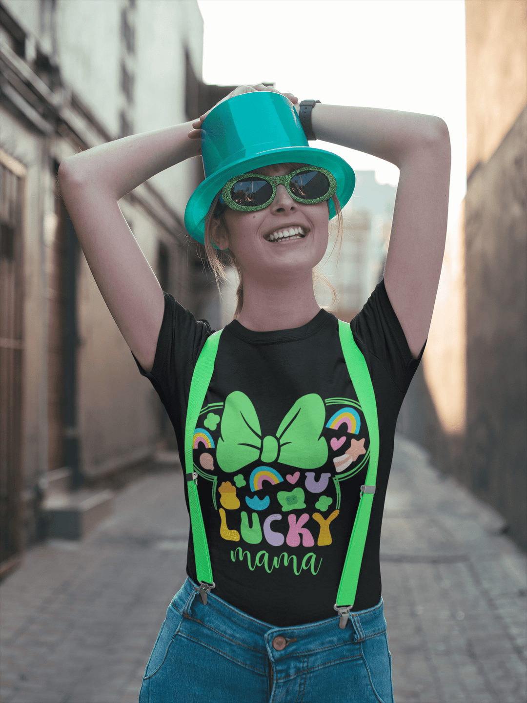"Lucky Mama" DTF Transfer – A Festive Design for Every Lucky Mom! 🍀 - KT SUBLIMATION, DTF AND MORE LLC