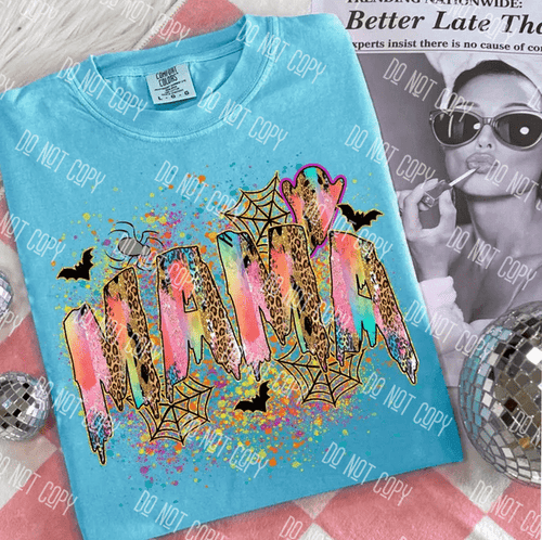 Mama Halloween DTF Transfer – Spooky Season Vibes for Custom Tees & Hoodies - KT SUBLIMATION, DTF AND MORE LLC