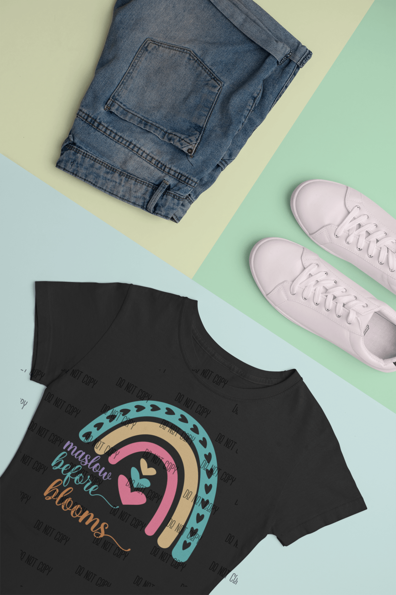 Maslow Before Bloom's DTF Transfer – Ready to Press 🧠🌱 - KT SUBLIMATION, DTF AND MORE LLC