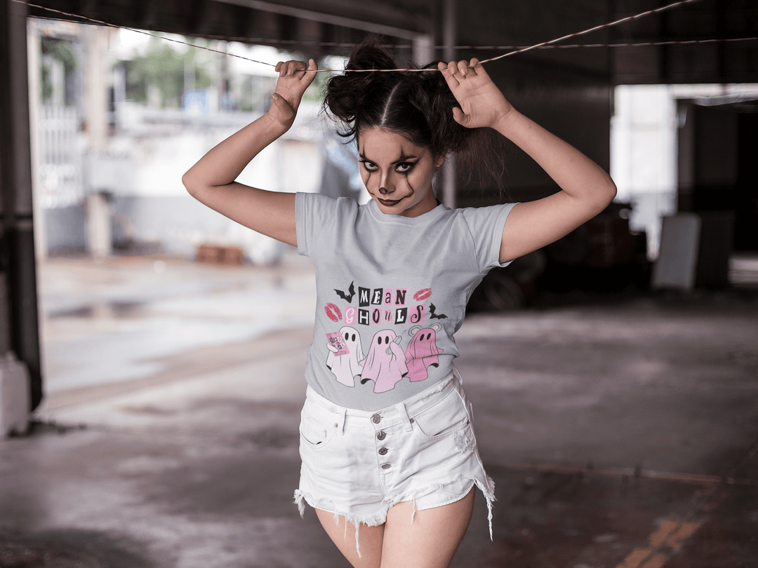 Mean Ghouls Pink DTF Ready to press Transfer - KT SUBLIMATION, DTF AND MORE LLC