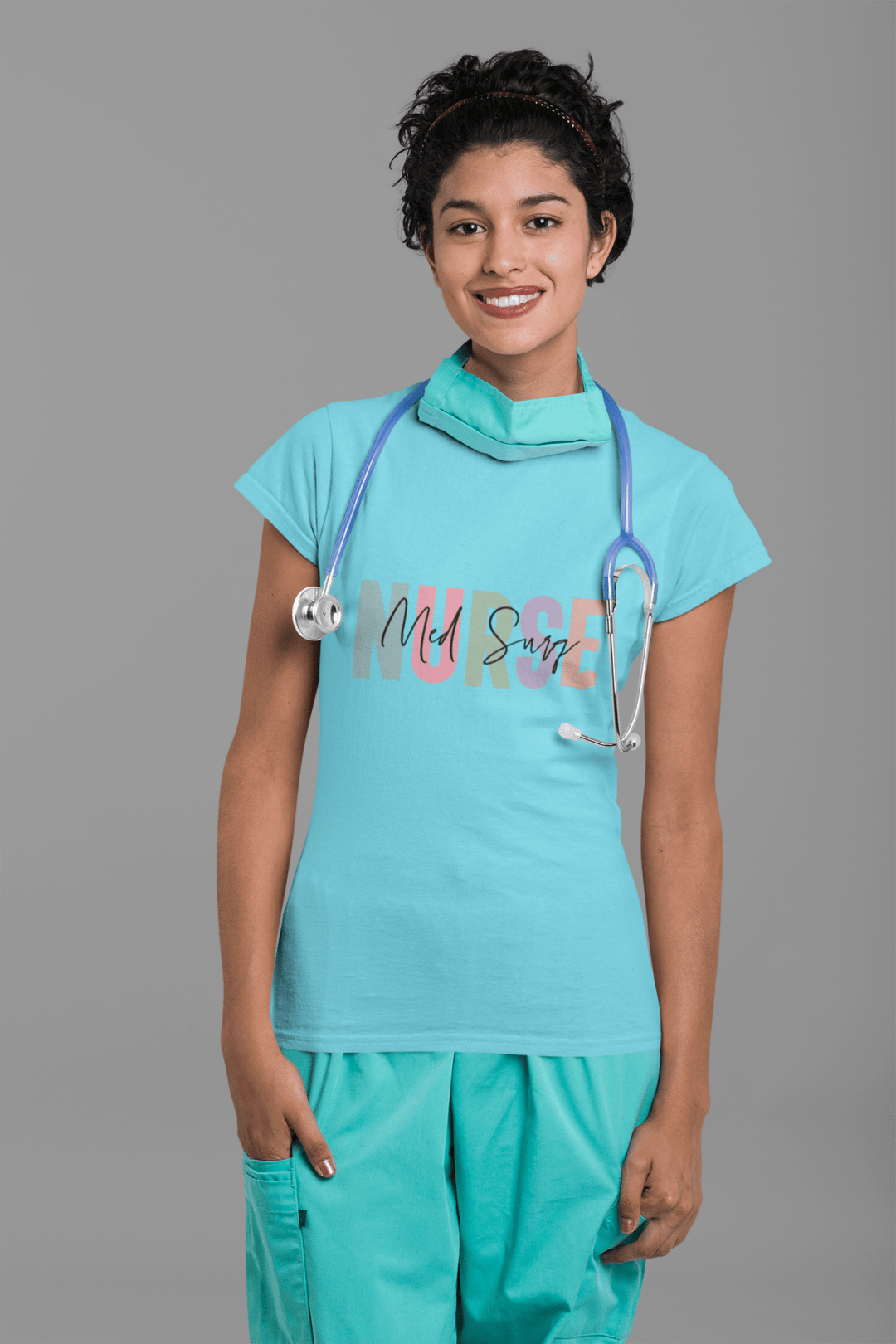 Med Surg Nurse DTF Transfer – Ready to Press for Medical Professionals & Healthcare Workers! - KT SUBLIMATION, DTF AND MORE LLC