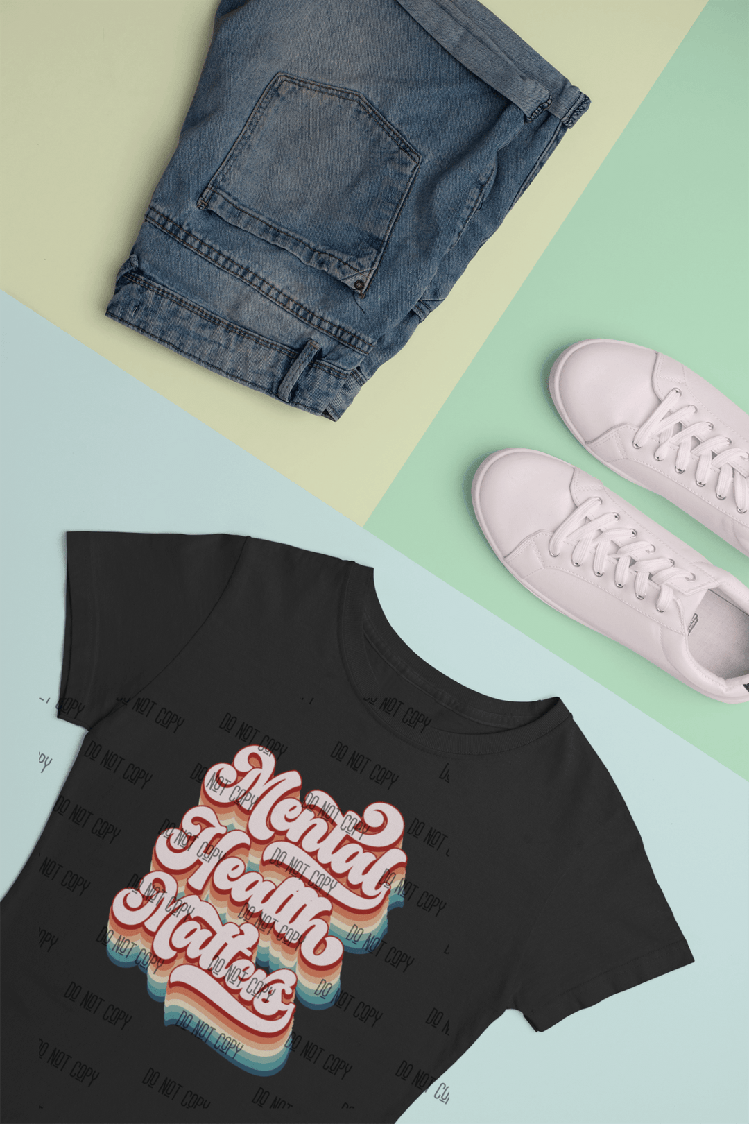 Mental Health Matters DTF Transfer – Awareness & Empowerment Heat Transfer - KT SUBLIMATION, DTF AND MORE LLC