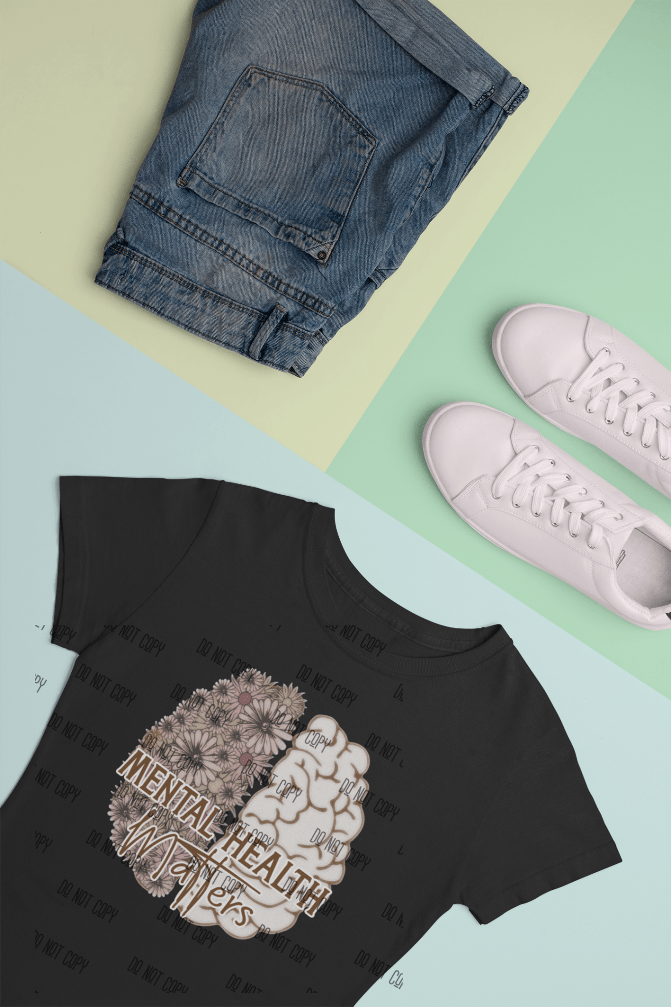 Mental Health Matters DTF Transfer – Inspirational & Awareness Heat Transfer Design