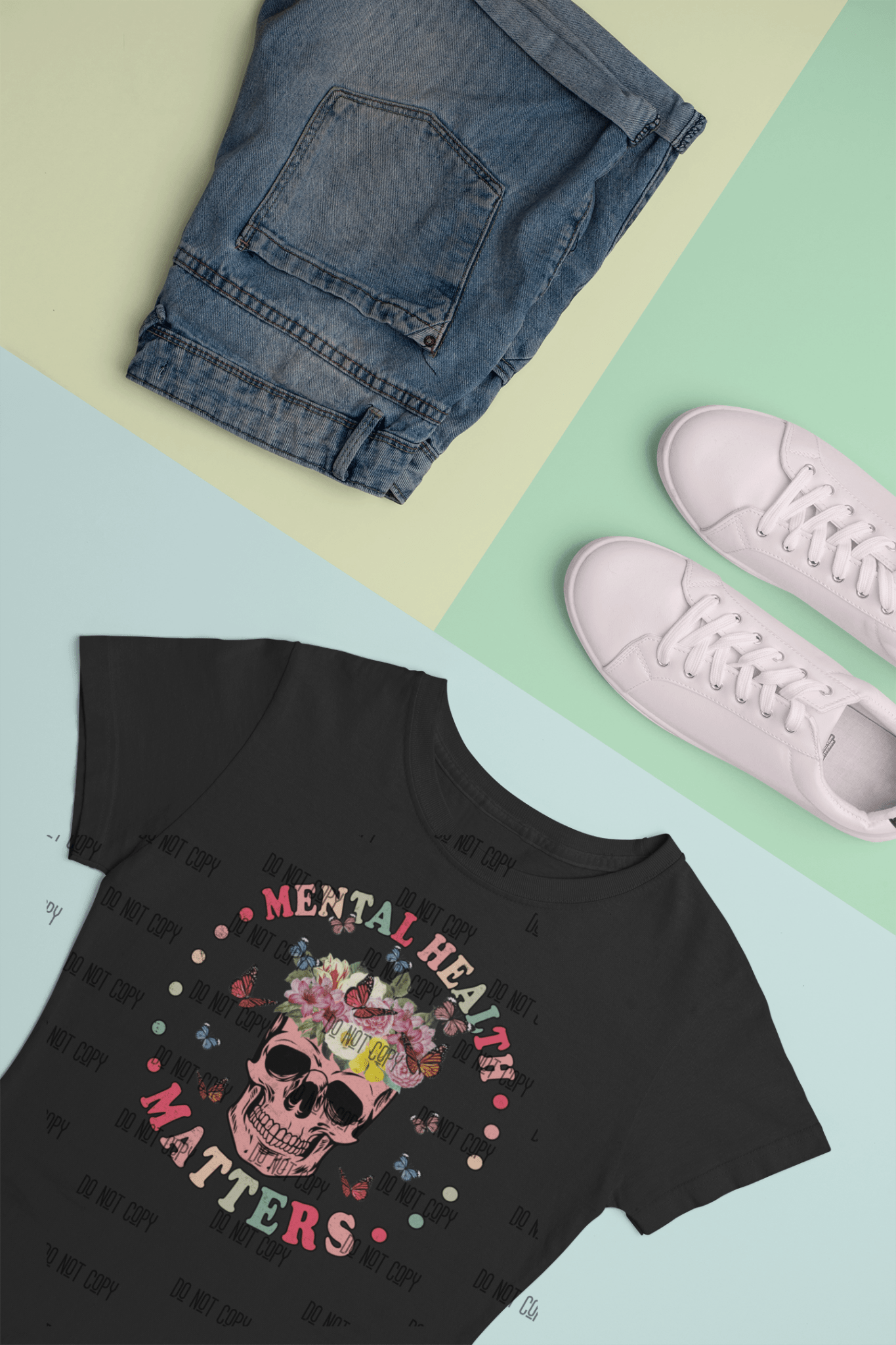 Mental Health Matters DTF Transfer – Ready to Press 💚🧠✨ - KT SUBLIMATION, DTF AND MORE LLC