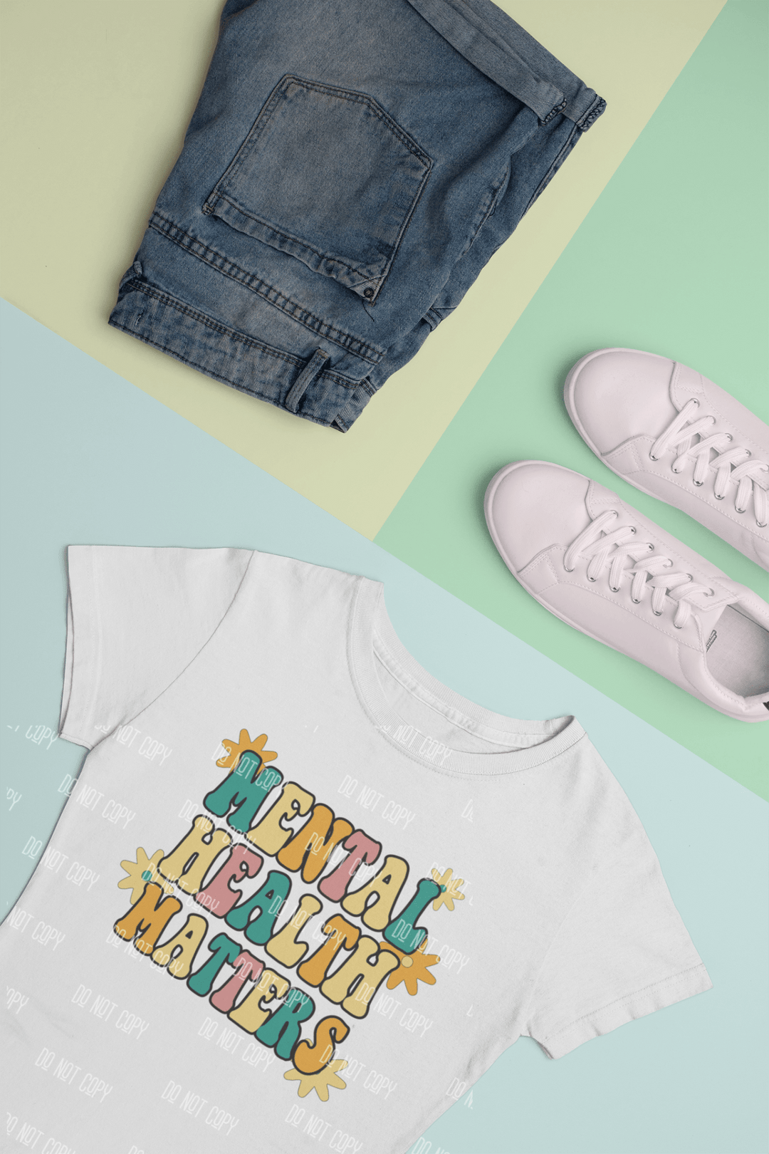 Mental Health Matters" DTF Transfer – Ready to Press & Spread Awareness! - KT SUBLIMATION, DTF AND MORE LLC