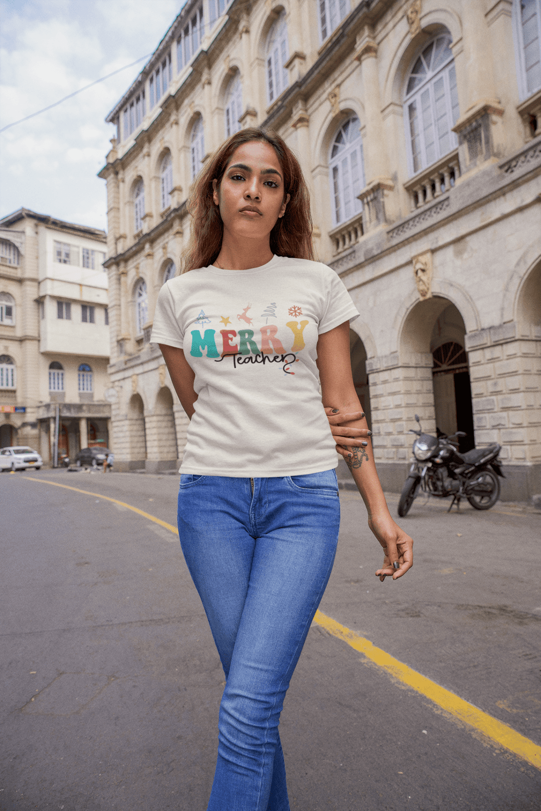 Merry Teacher DTF - KT SUBLIMATION, DTF AND MORE LLC