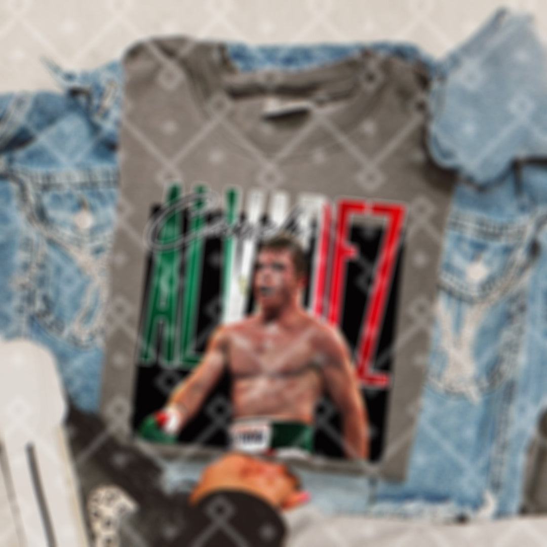 Mexican Champ Vibes DTF Transfer – Inspired by Boxing Legends - KT SUBLIMATION, DTF AND MORE LLC