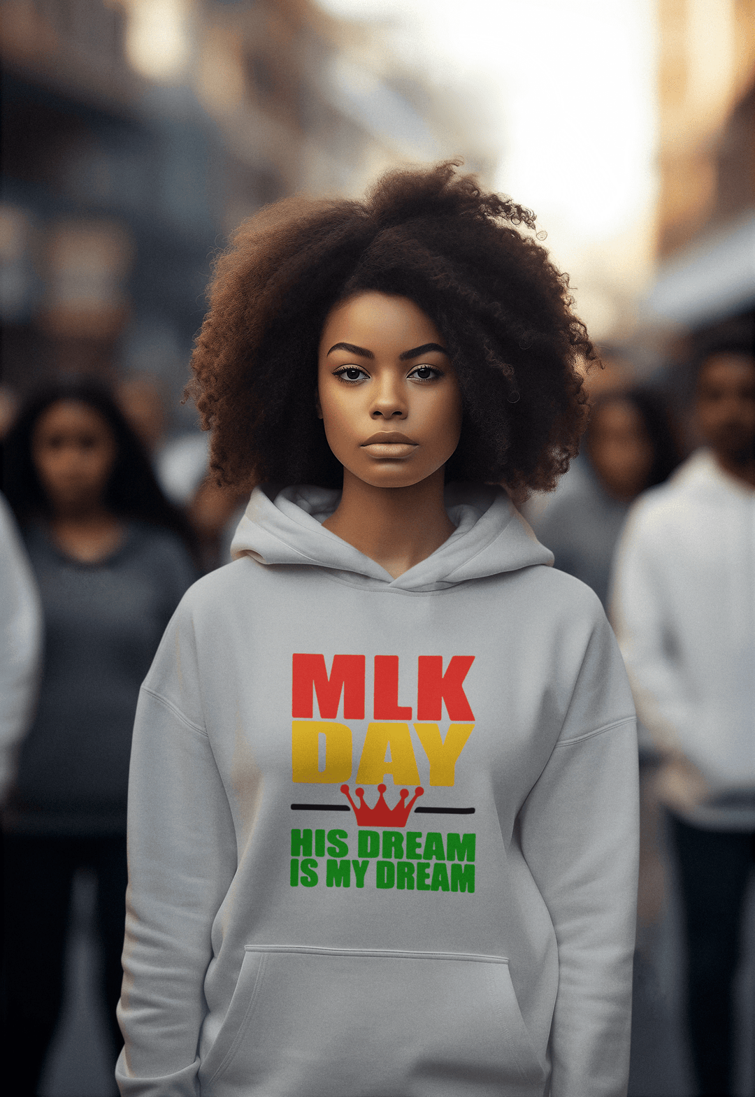 MLK Day, His Dream is my Dream DTF - KT SUBLIMATION, DTF AND MORE LLC