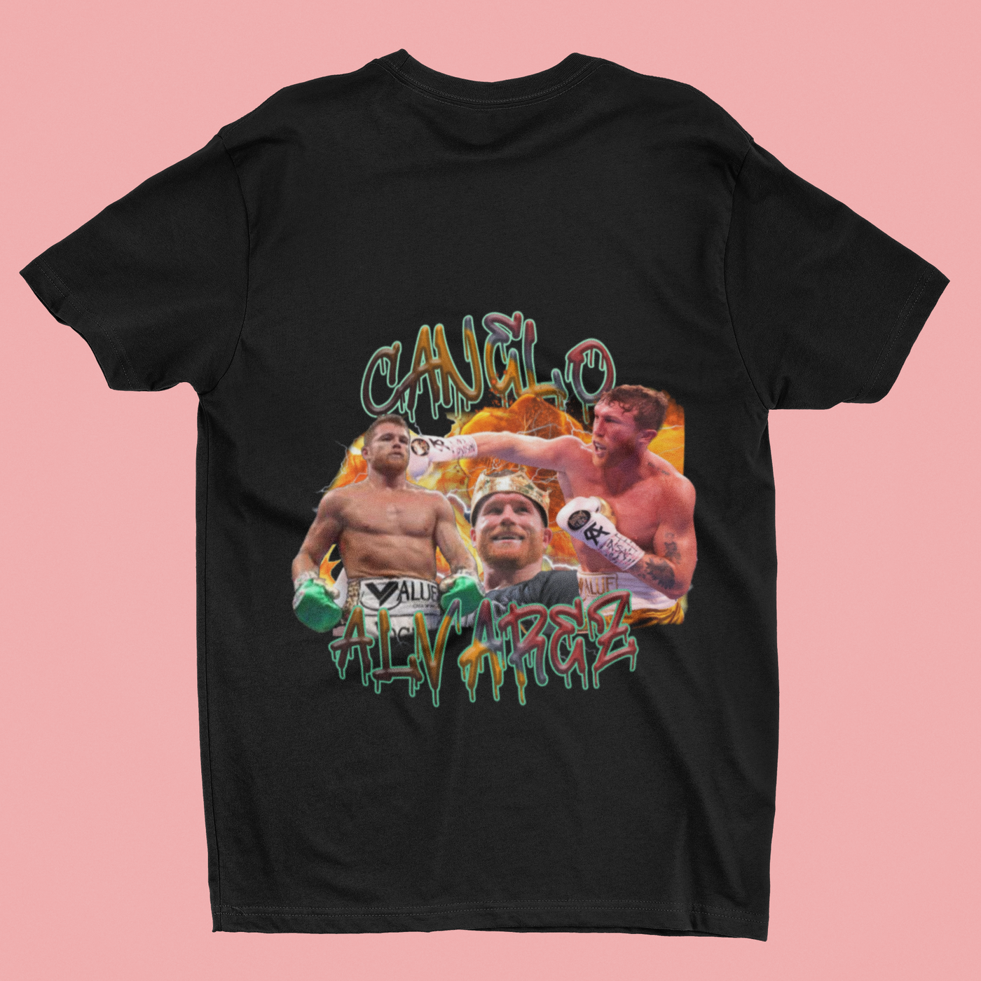 Canelo Alvarez Box DTF ready to press transfer