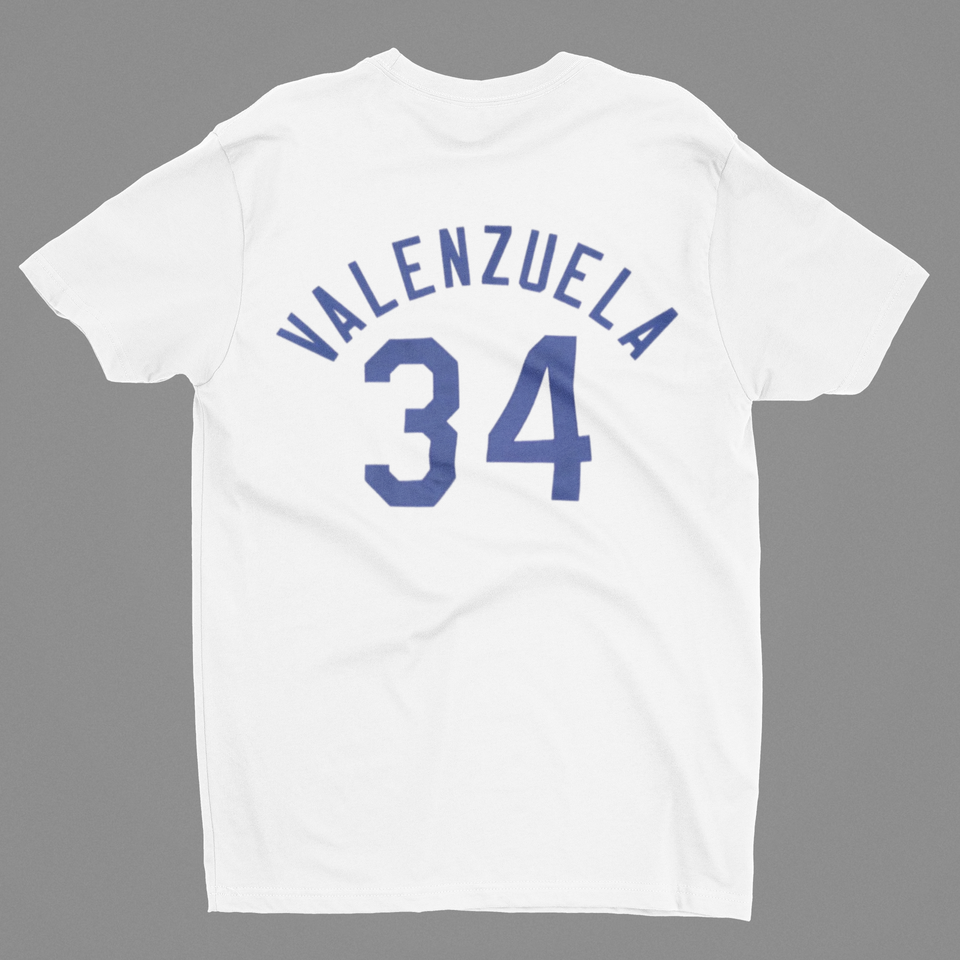 Valenzuela 34 Dodgers DTF