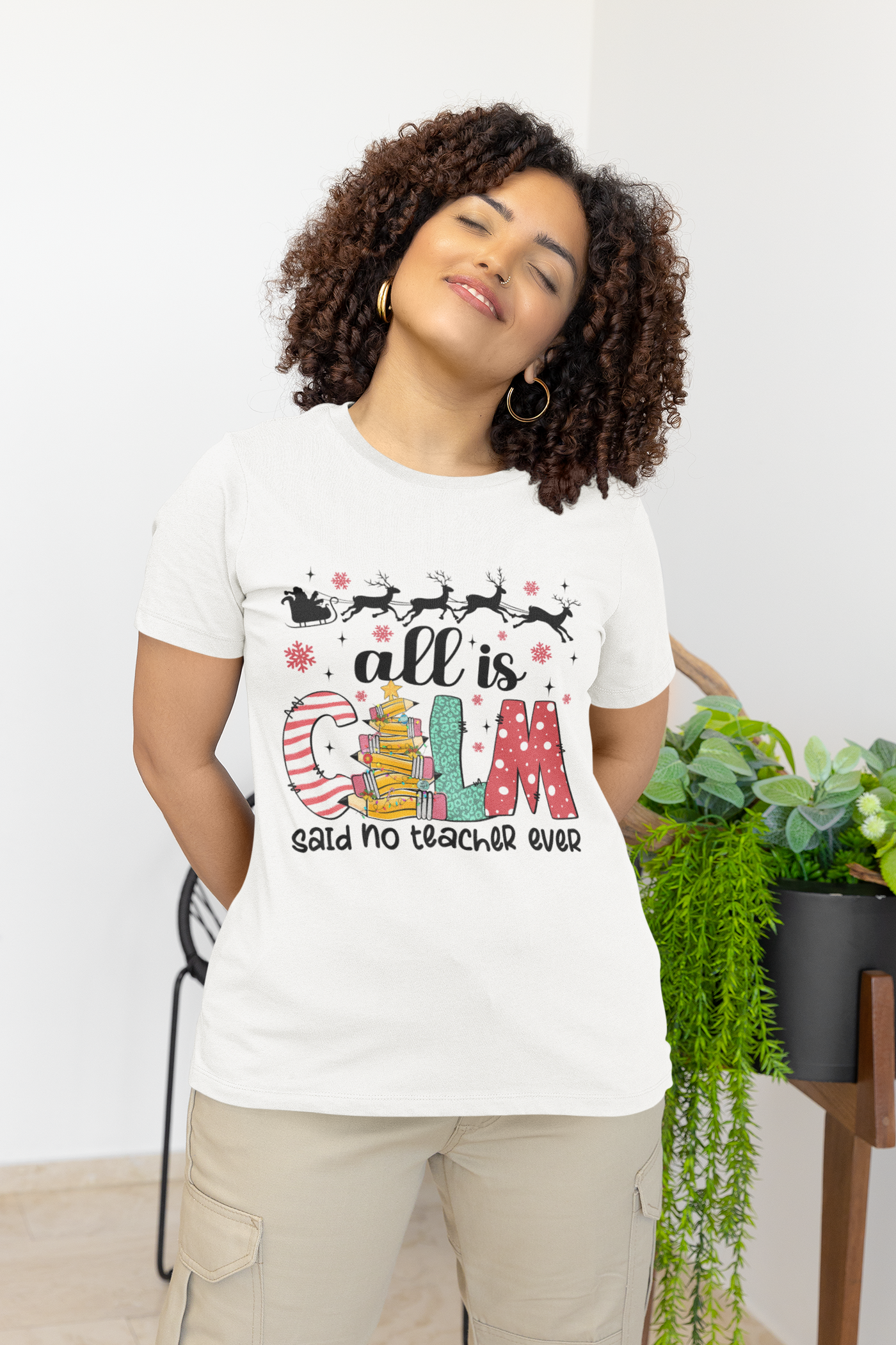 Christmas Teacher  DTF