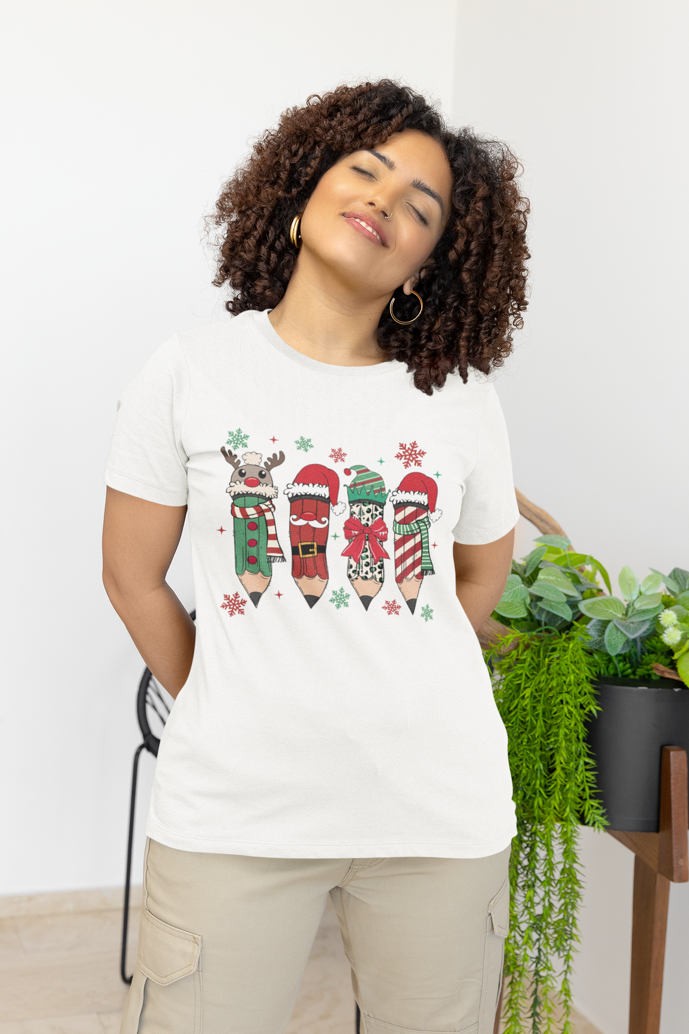 Christmas Teacher Coquette DTF