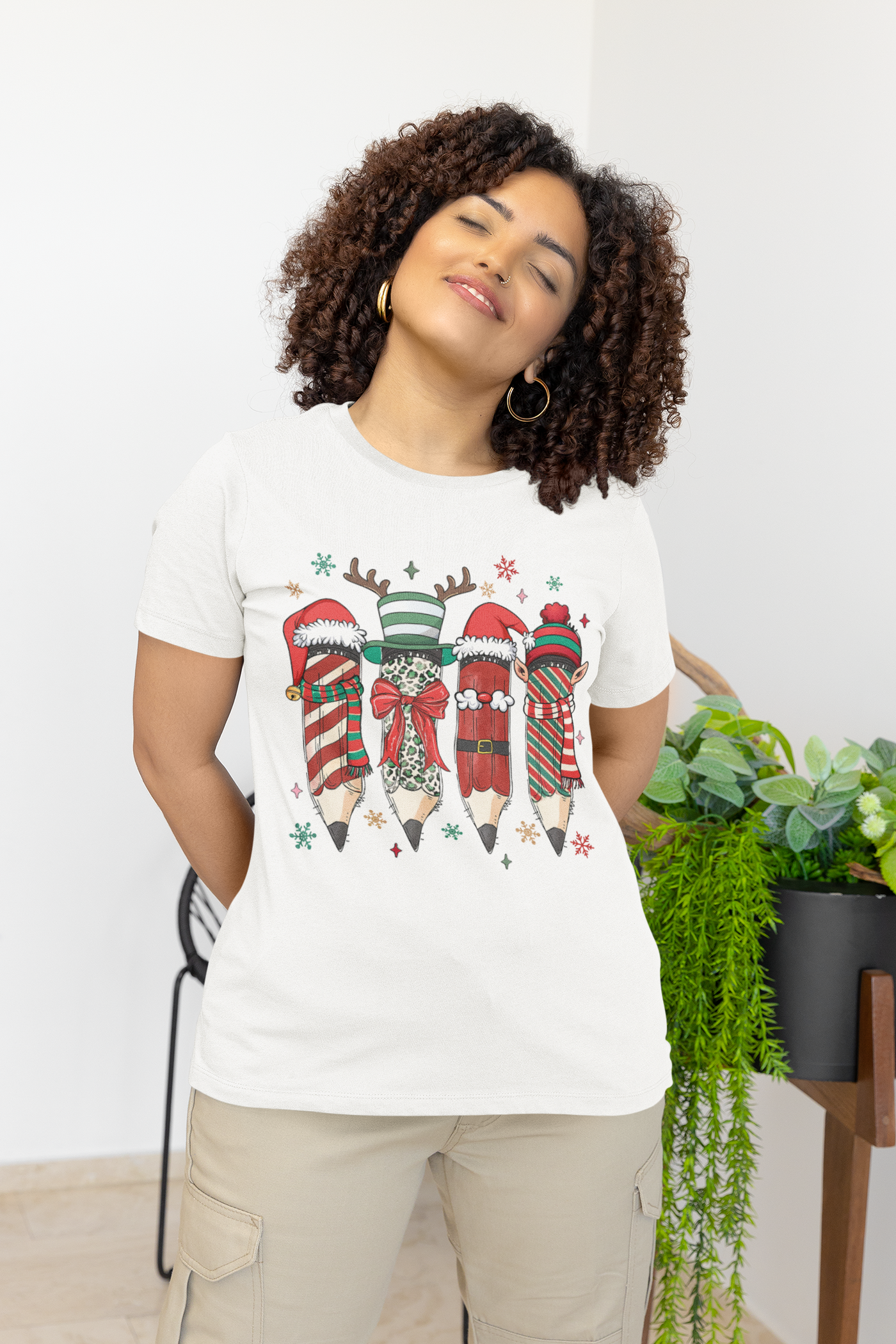 Christmas Teacher Coquette DTF
