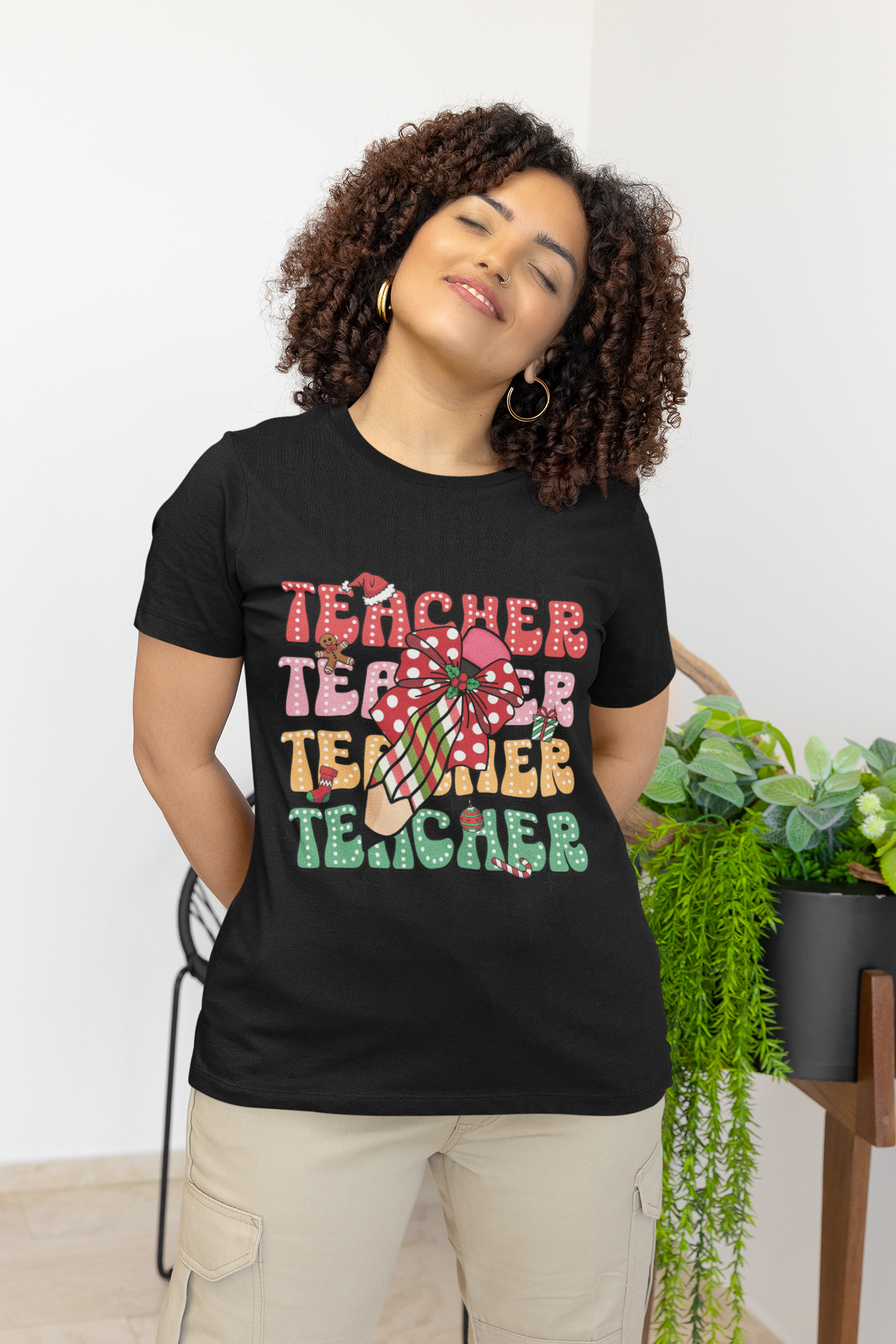 Christmas Teacher CoquetteDTF