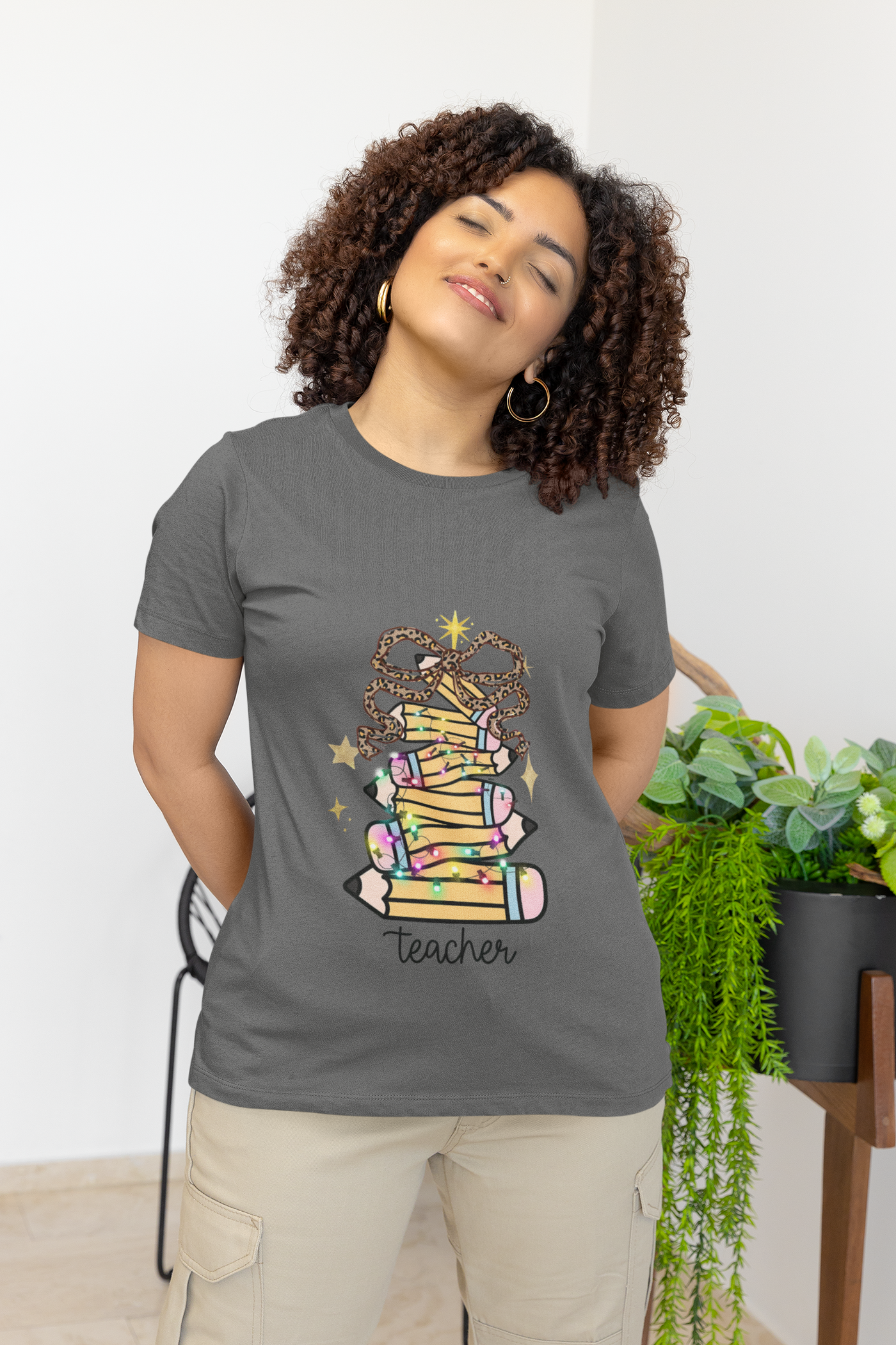 Christmas Teacher DTF