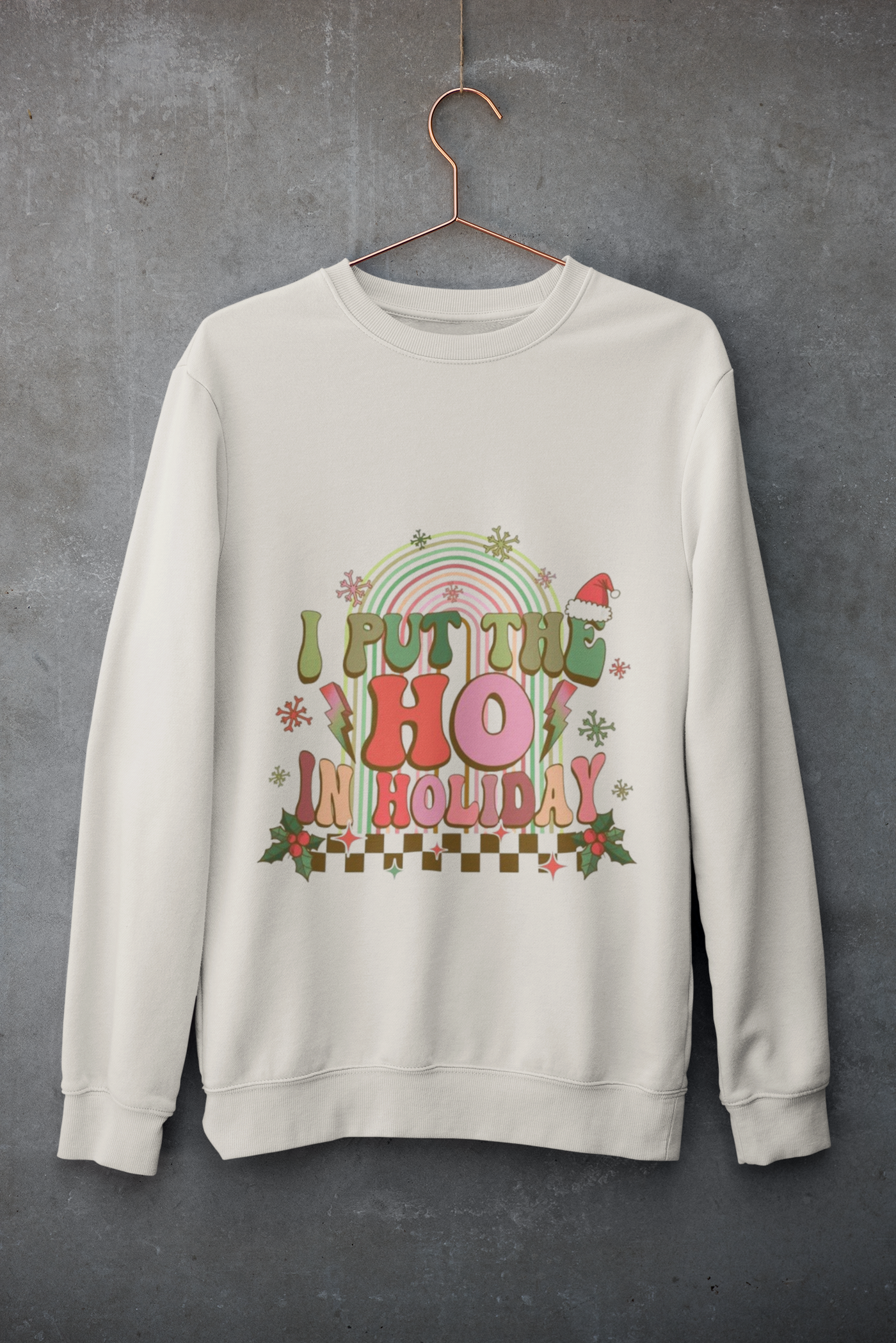 I put the Ho in Holiday DTF