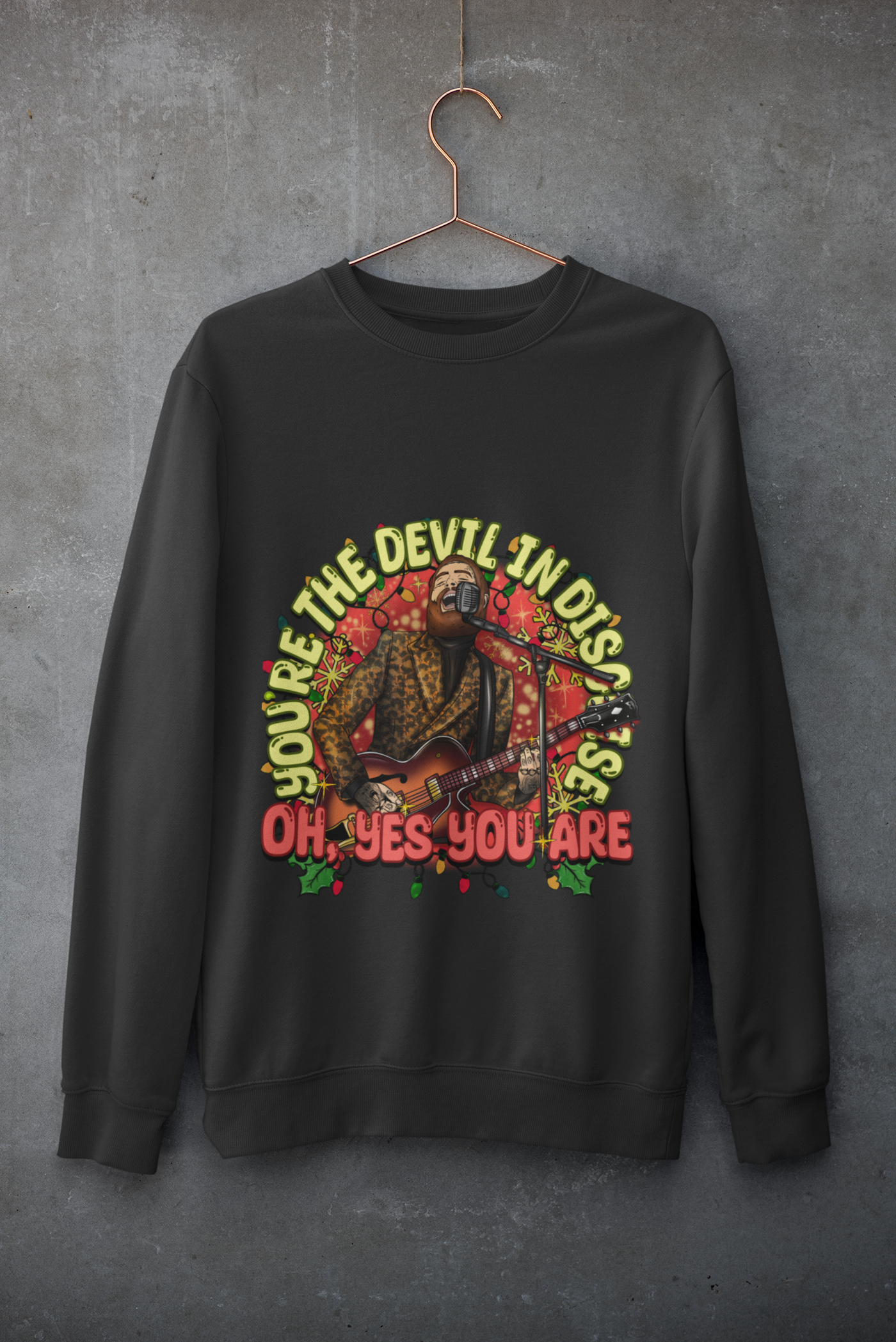 You're the devil in disgrase   DTF
