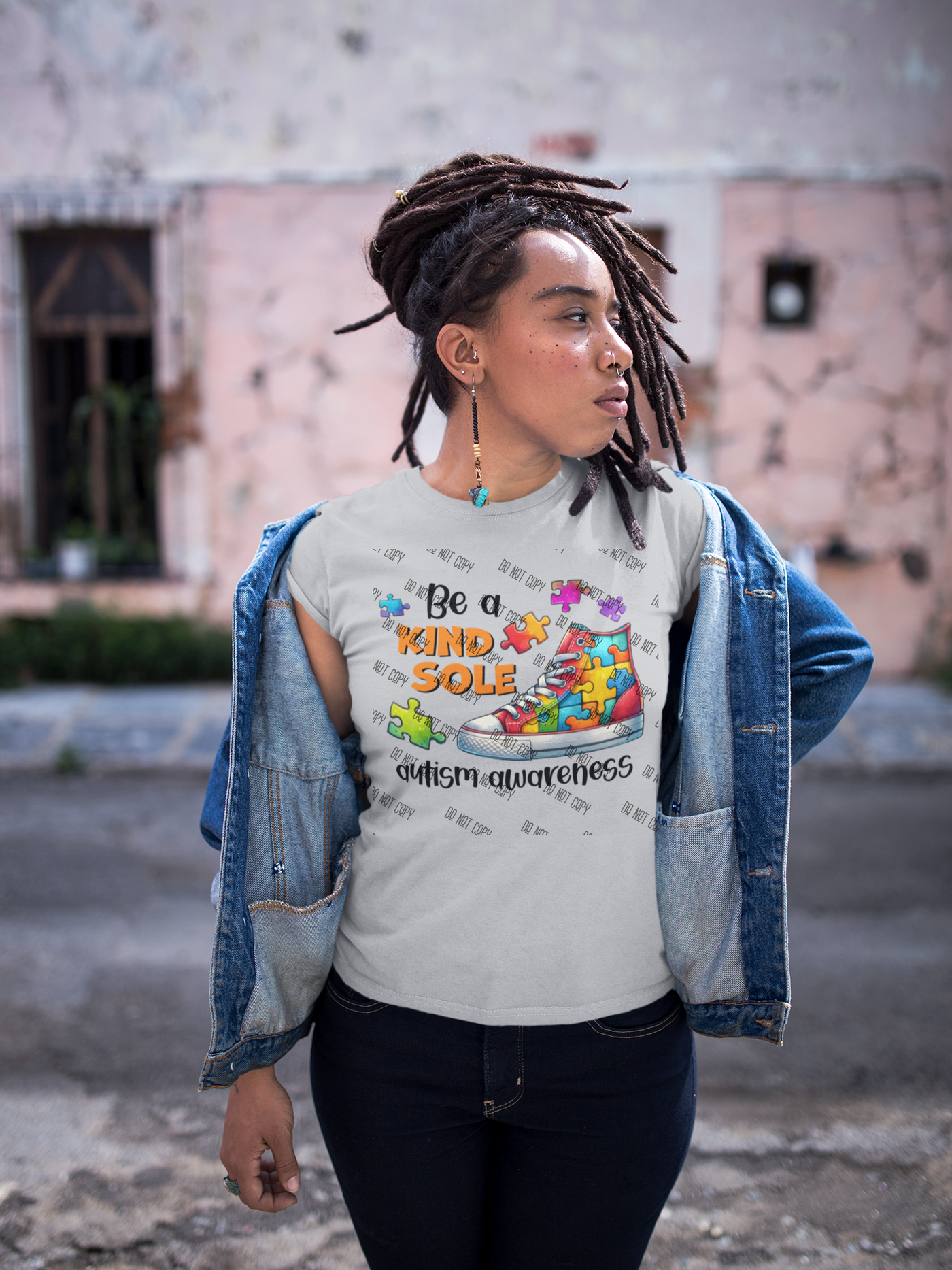 Be a Kind Soul Autism Awareness DTF Transfer – Advocate for Kindness & Inclusion