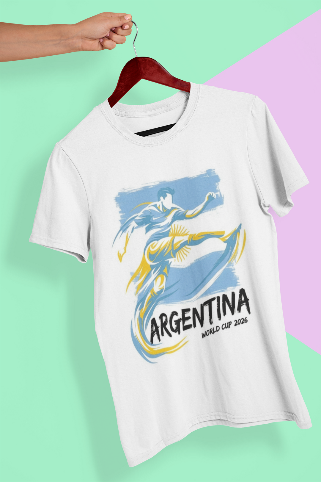 Argentina Soccer Team DTF Transfer | Ready to Press Heat Transfer