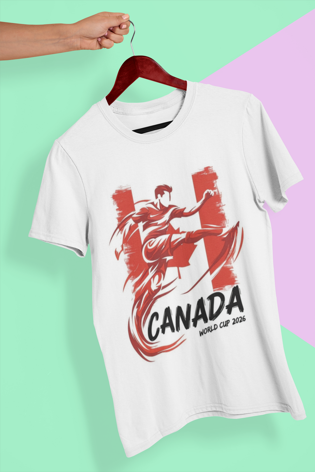 Canada Soccer Team DTF Transfer | Ready to Press Heat Transfer