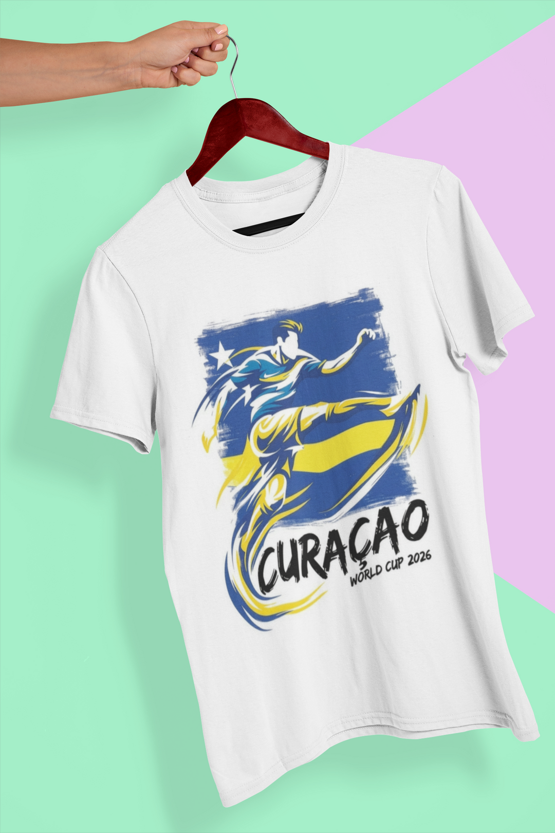 Curacao Soccer Team DTF Transfer | Ready to Press Heat Transfer