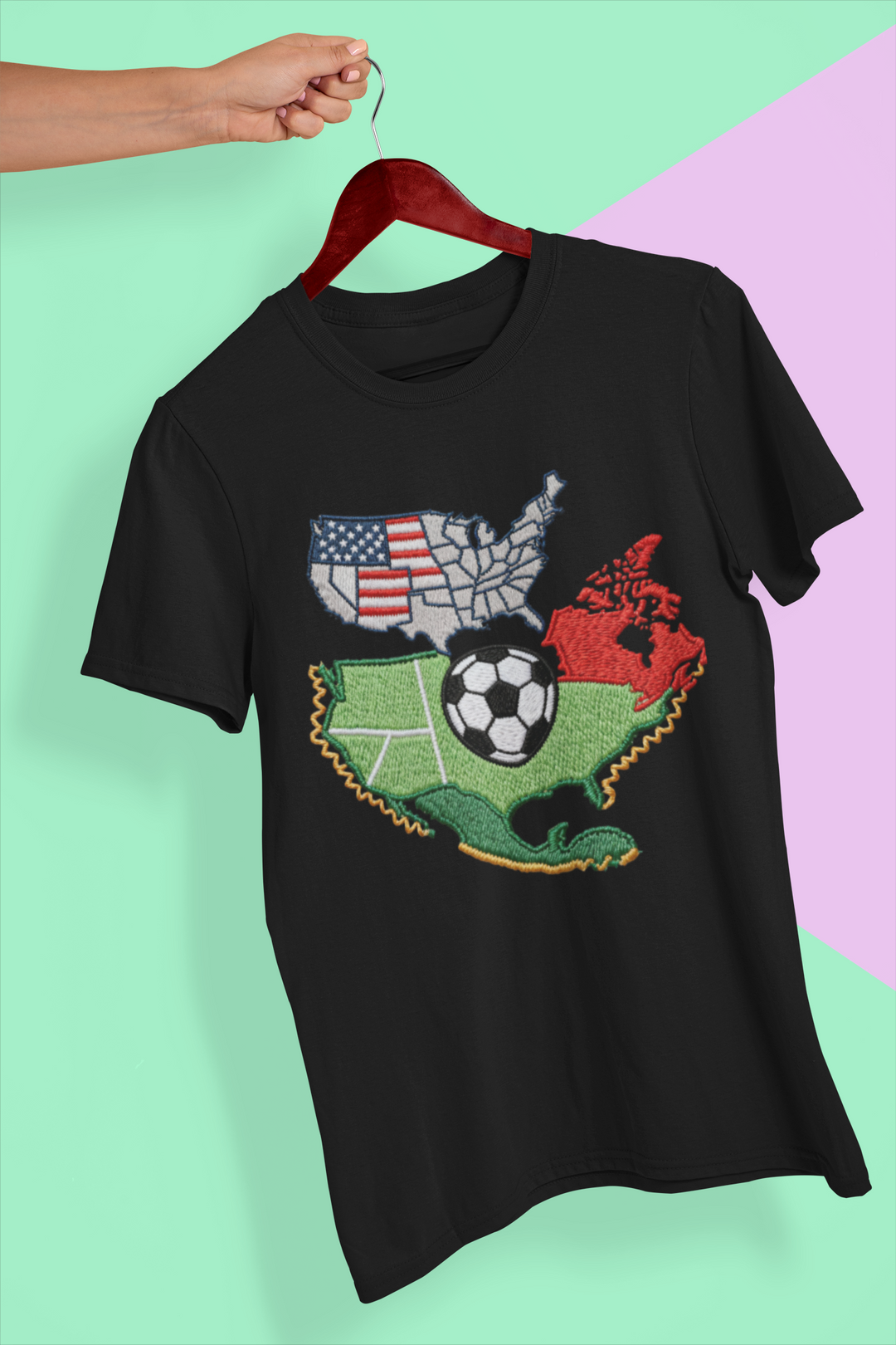 World Cup 2026 Soccer DTF Transfer | Premium Ready to Press PNG Design