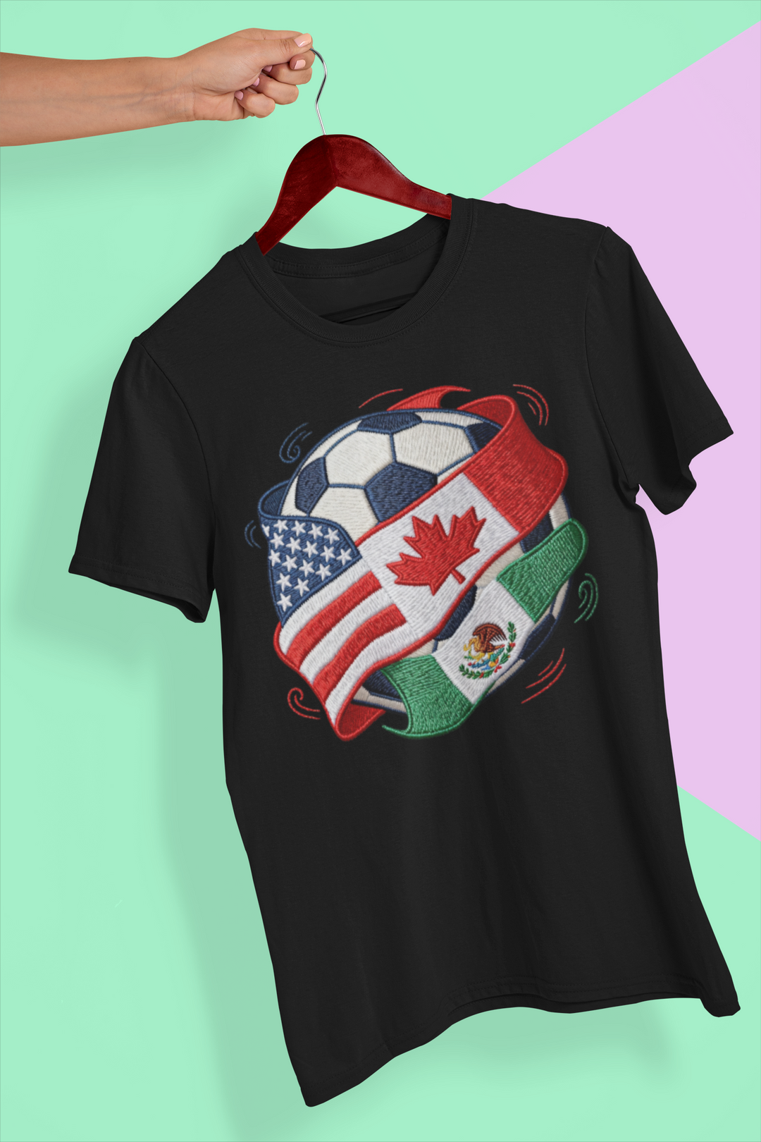 World Cup 2026 Soccer DTF Transfer | Premium Ready to Press PNG Design