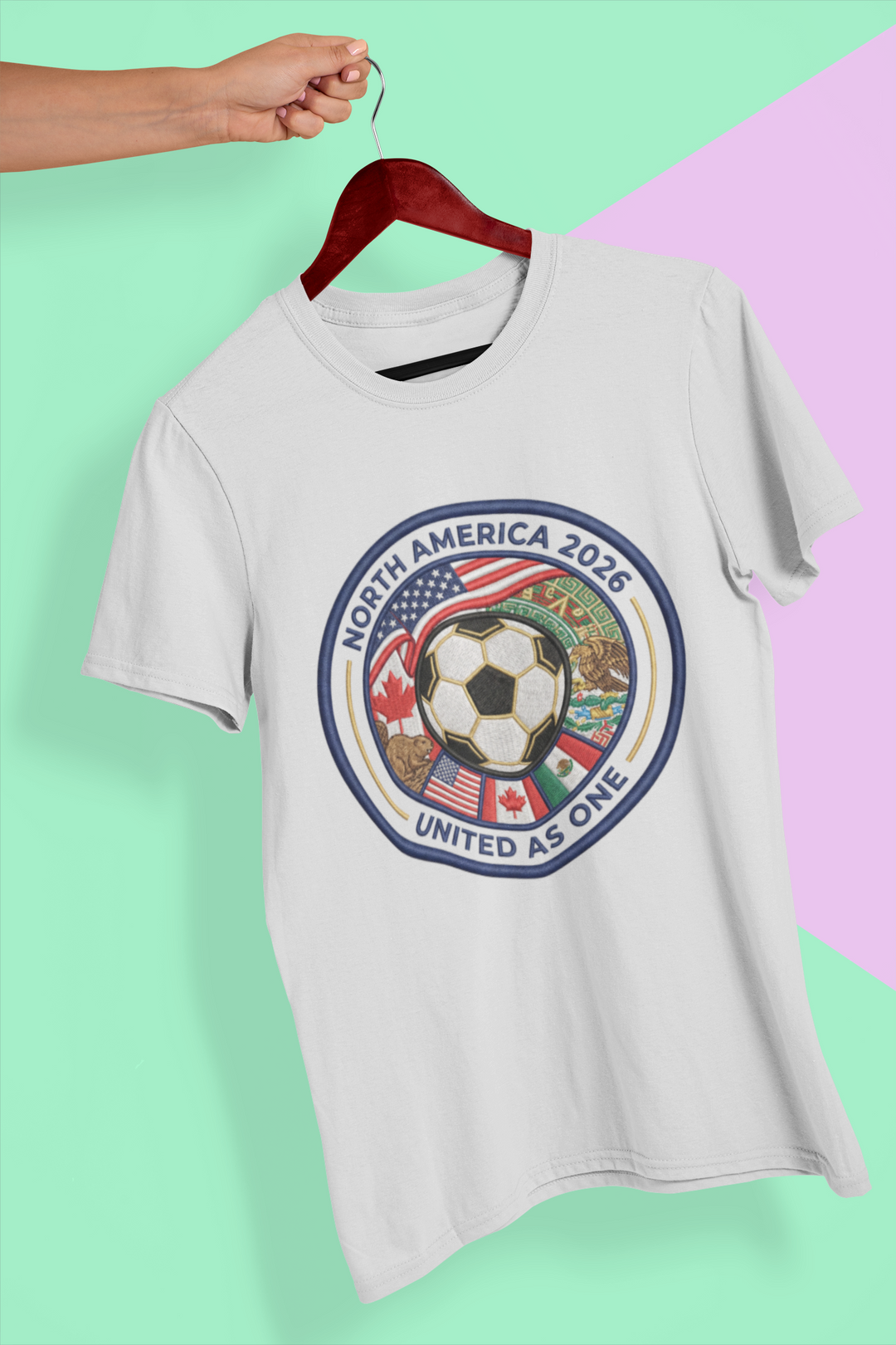 World Cup 2026 Soccer DTF Transfer | Premium Ready to Press PNG Design
