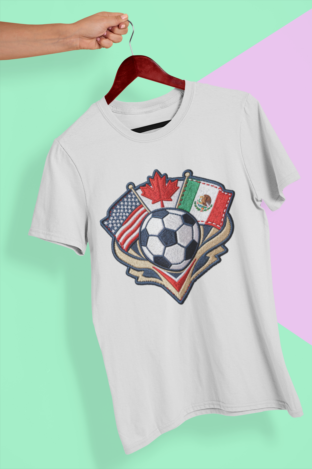 World Cup 2026 Soccer DTF Transfer | Premium Ready to Press PNG Design