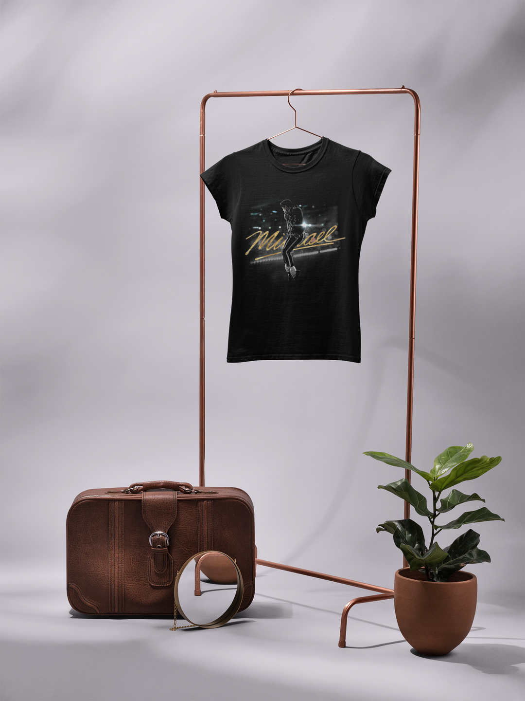 Michael Jackson King of Pop DTF Transfer ready to press. High quality vibrant heat transfer for shirts, hoodies, bags and custom music fan apparel.