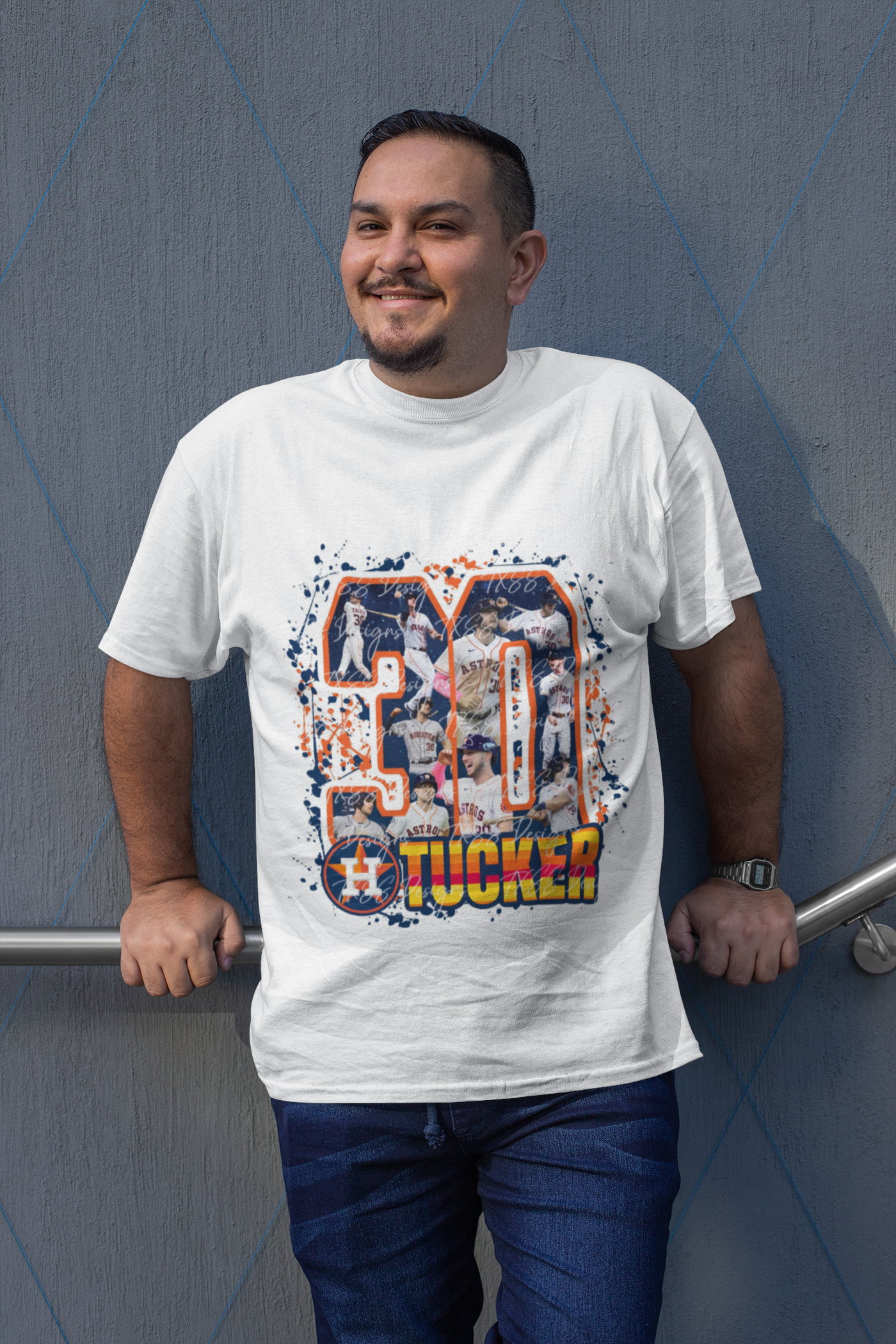 30 Tucker Baseball DTF ready to press transfer